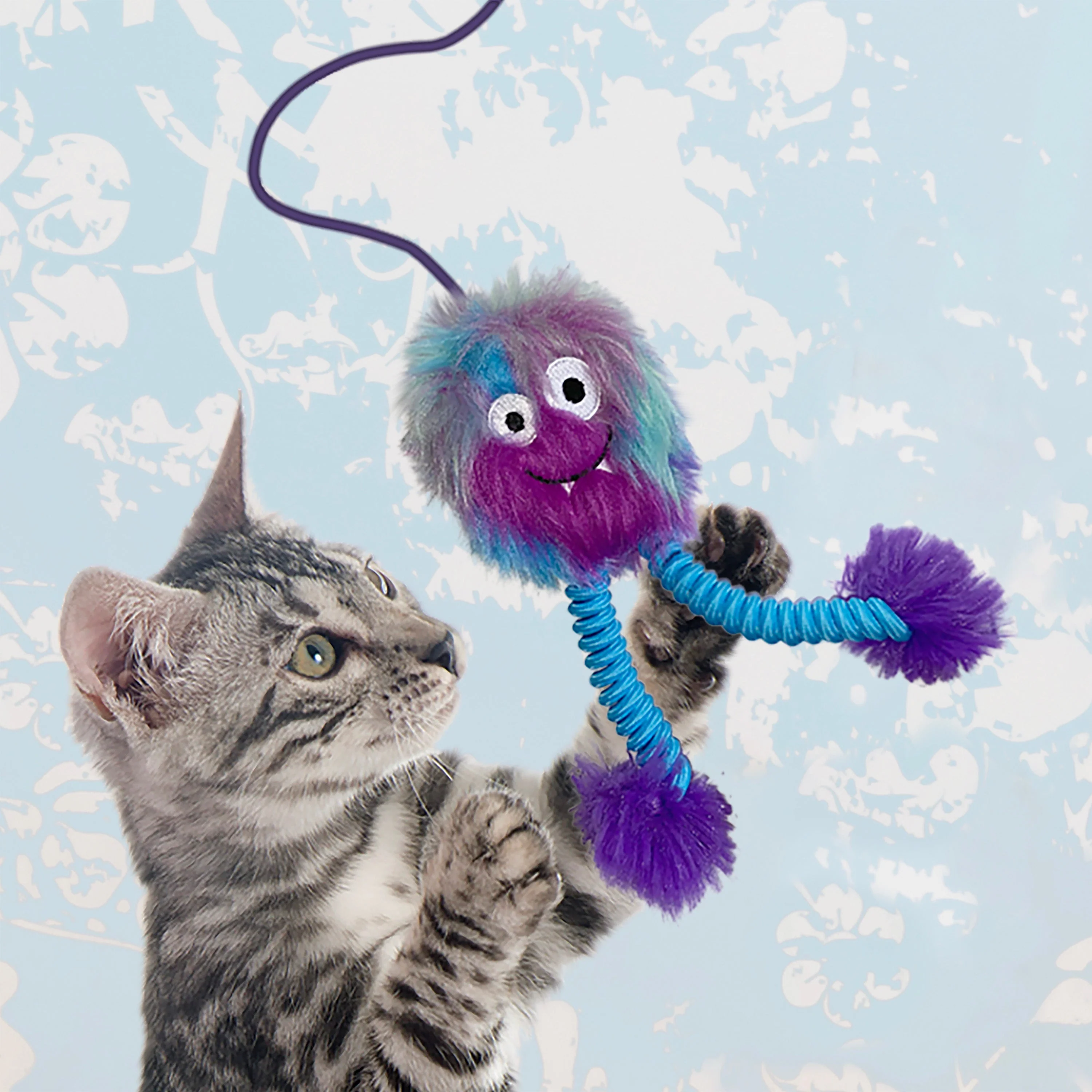 KONG Teaser Springz Cat Toy - Image 4