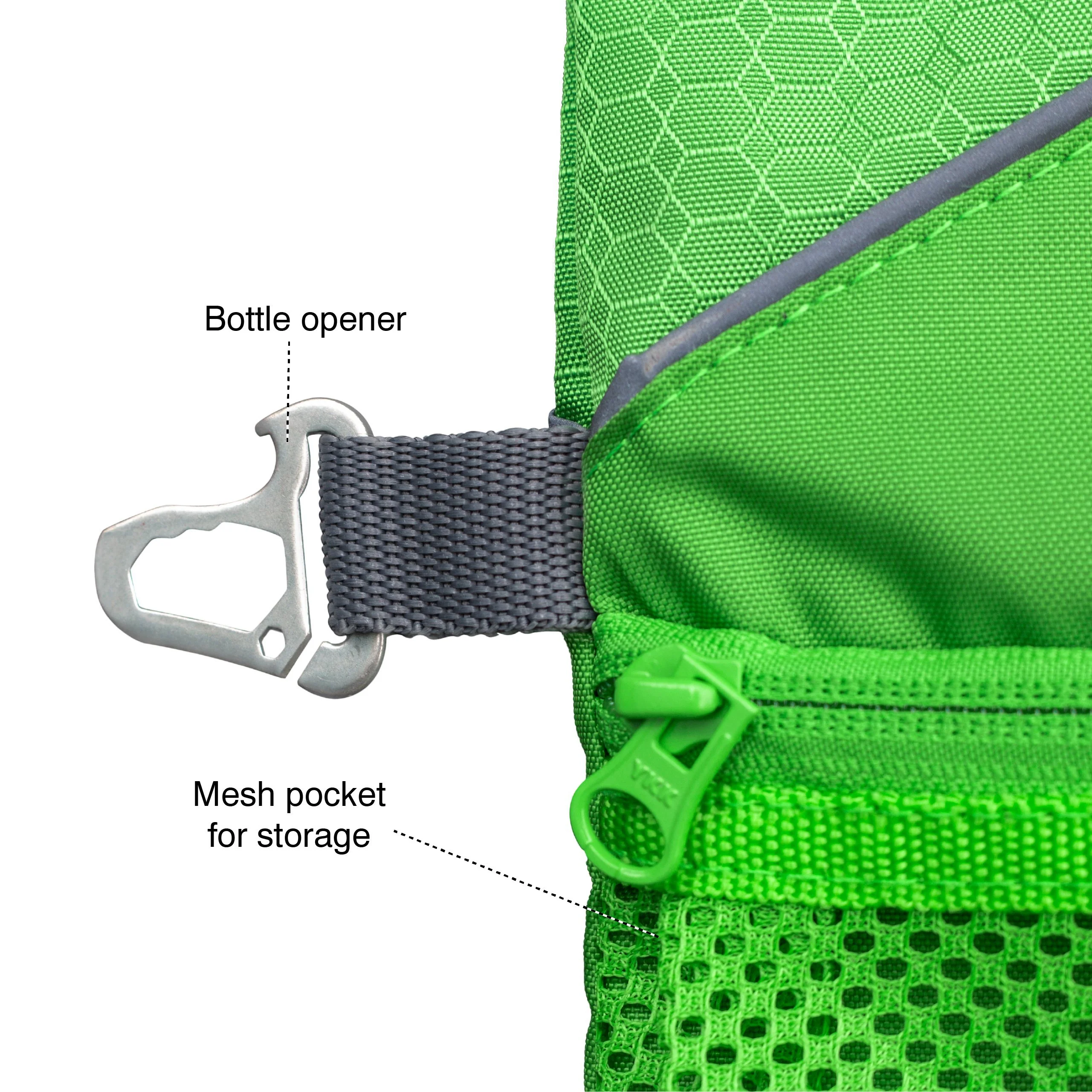 Kurgo Go Travel Dog Shower Bag Grass Green - Image 5