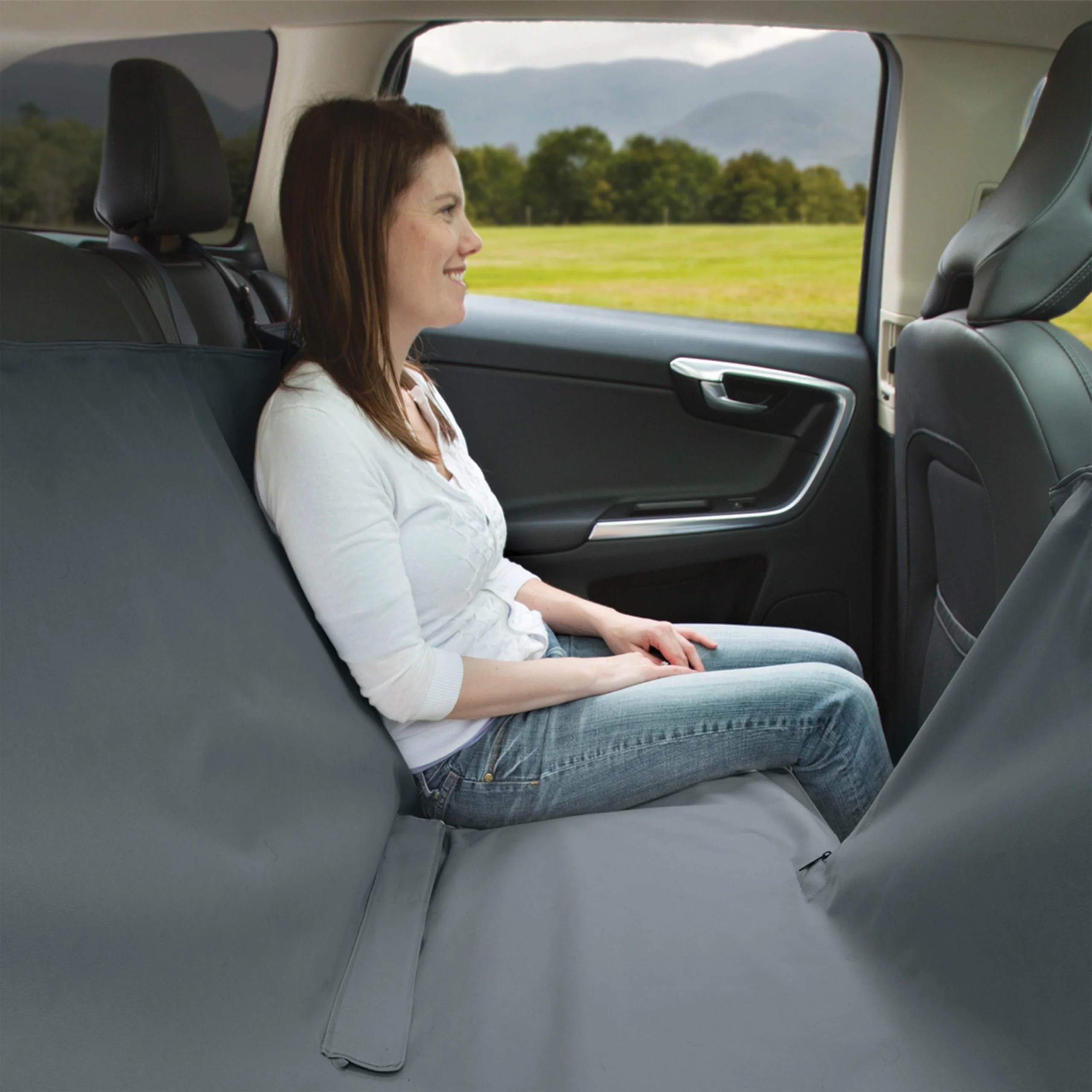 Kurgo Wander Dog Car Travel Hammock Charcoal - Image 6