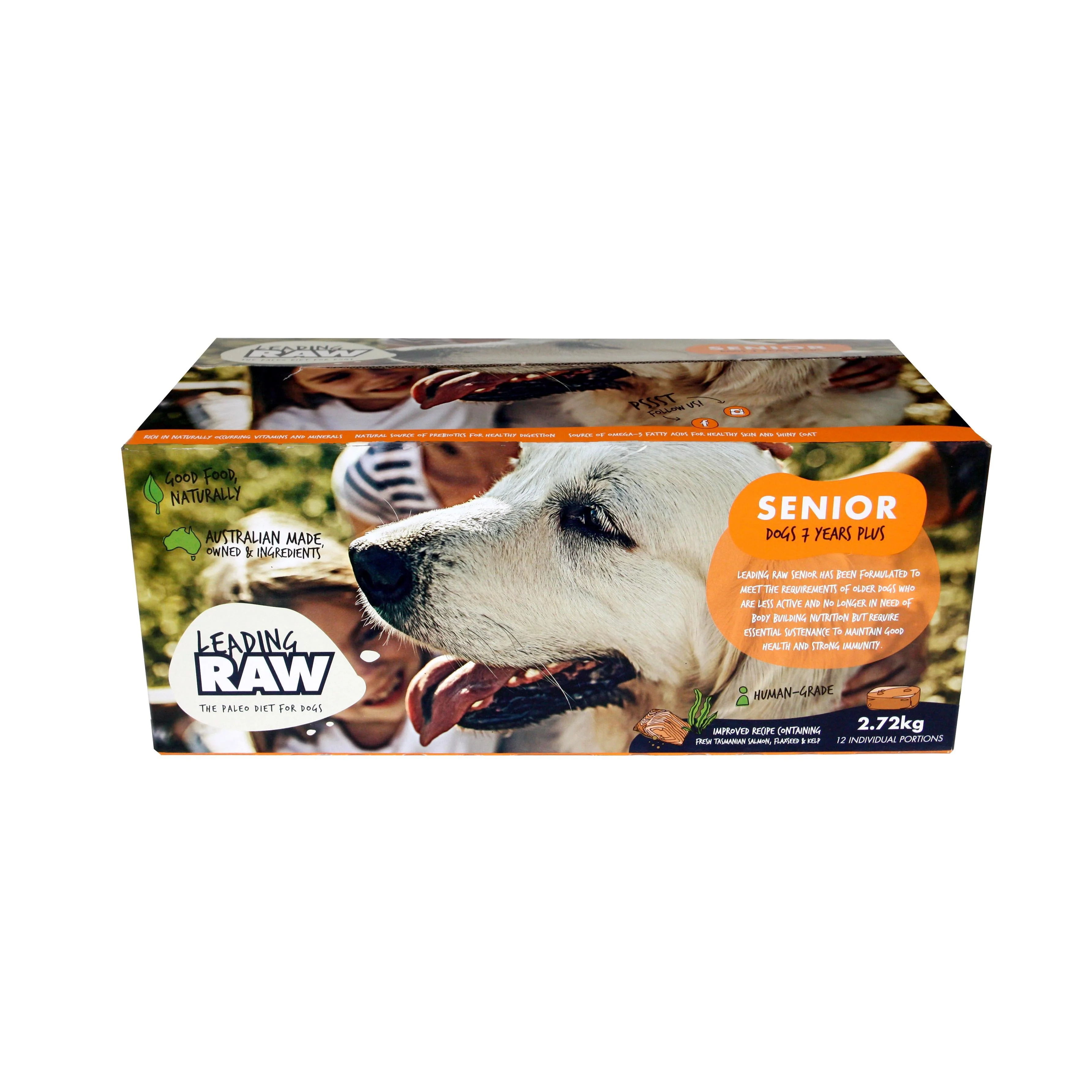 Leading RAW Senior Lifestage Dog Food 2.72kg - Image 2