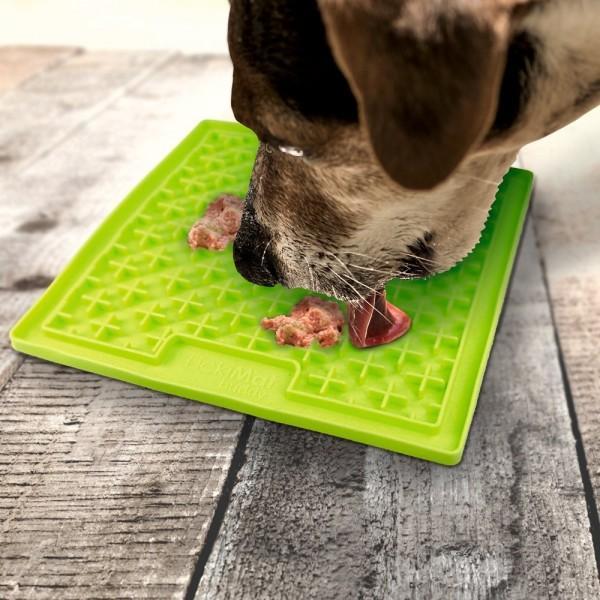 LickiMat Buddy Slow Feeder Mat for Dogs Turquoise - Image 3