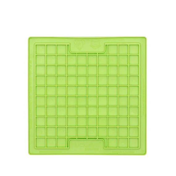 LickiMat Playdate Slow Feeder Mat for Dogs Green - Image 2