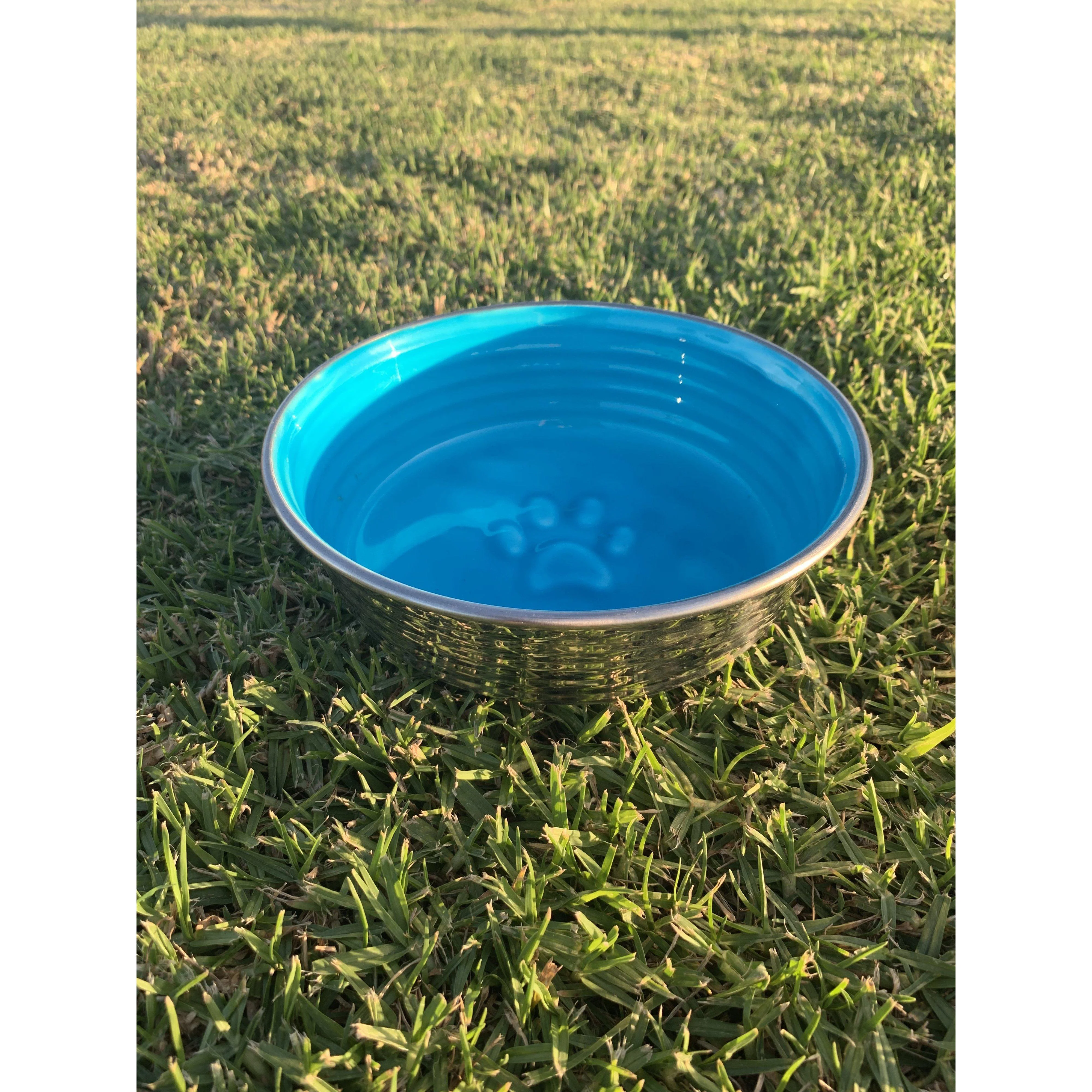 Loving Pets Le Bol Dog Bowl Seine Blue Large - Image 2