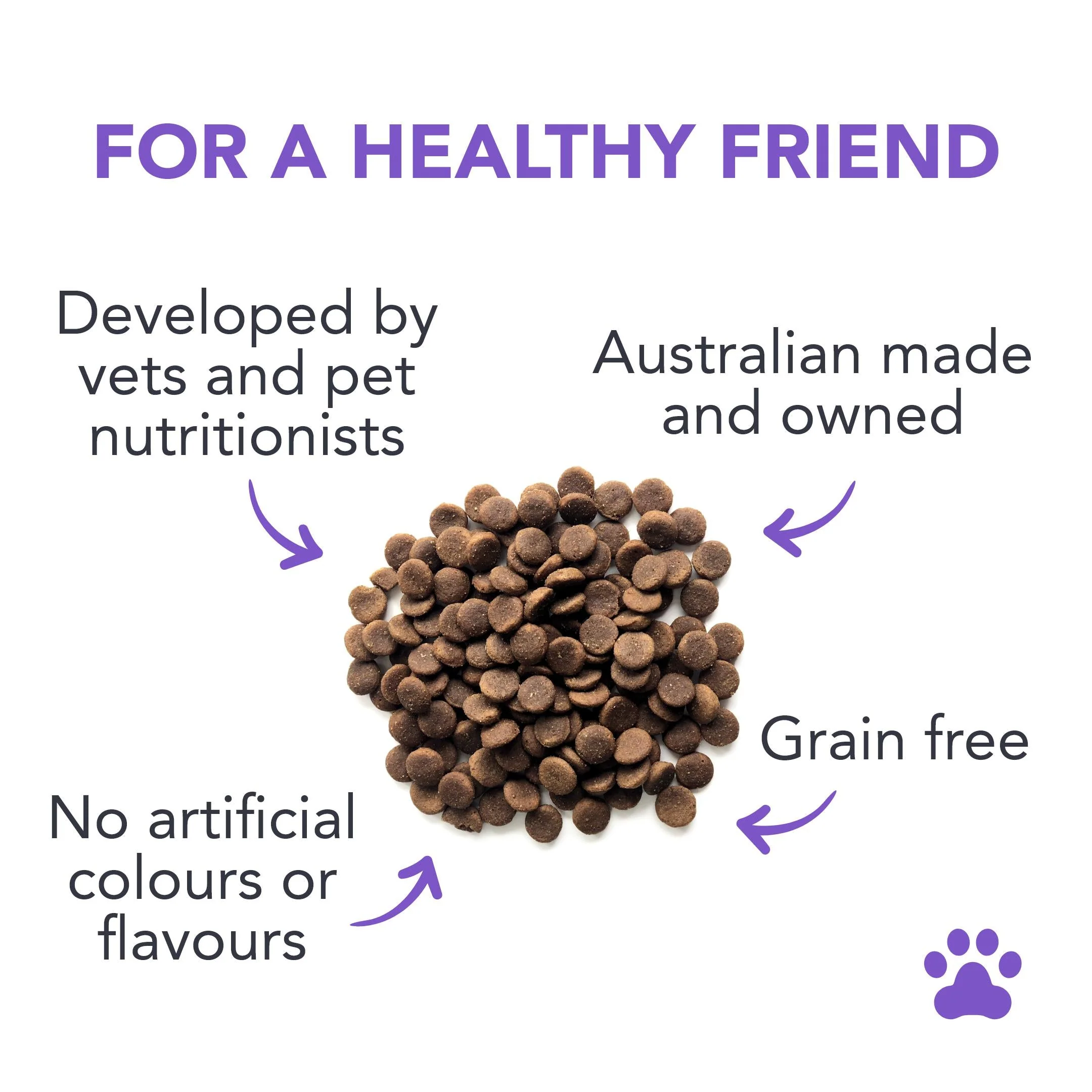 Mans Best Adult Premium Grain Free Lamb Dry Dog Food 12kg - Image 3