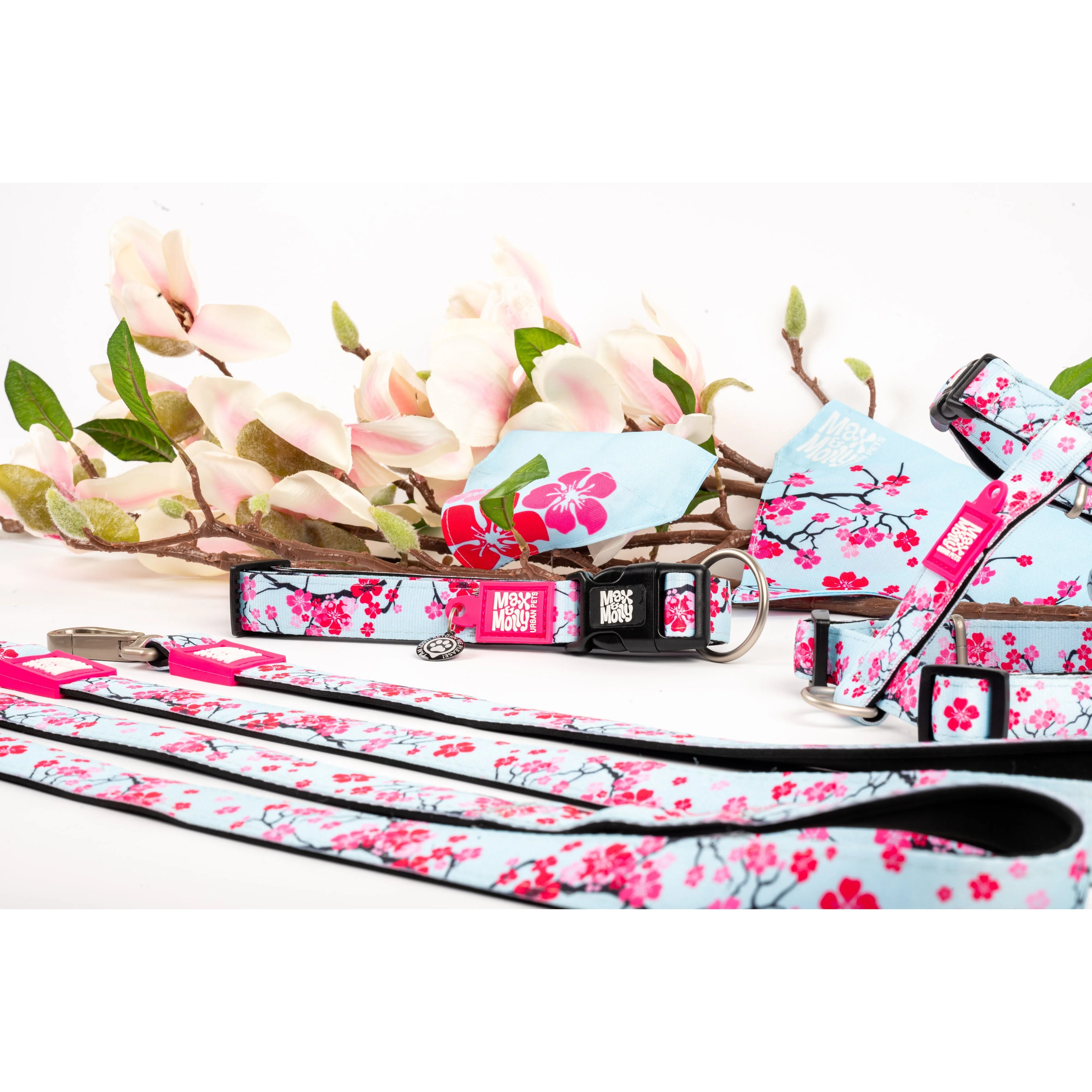 Max & Molly Cherry Bloom Smart ID Dog Collar Small - Image 5