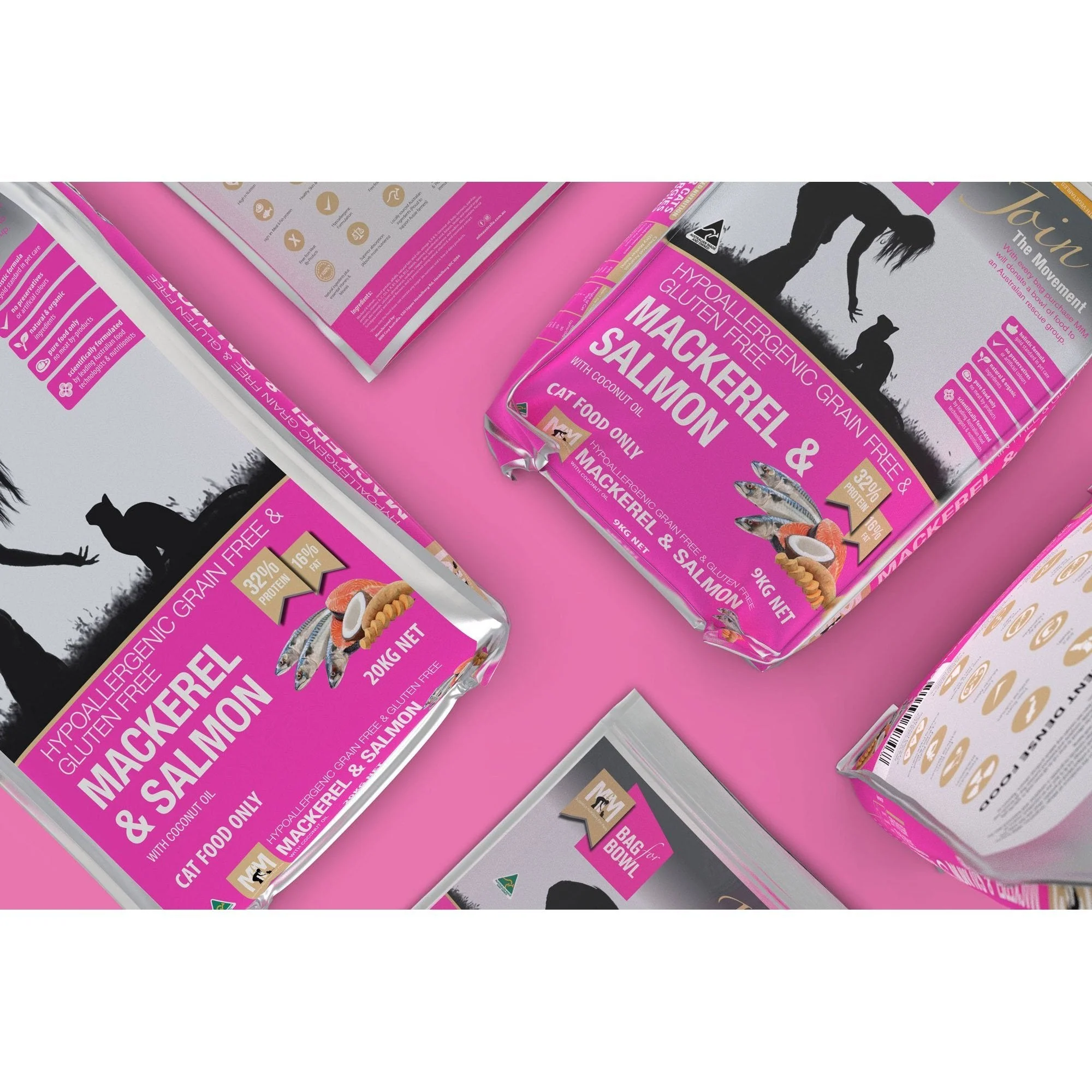 Meals for Meows Grain Free Mackerel and Salmon Dry Cat Food 2.5kg - Image 3