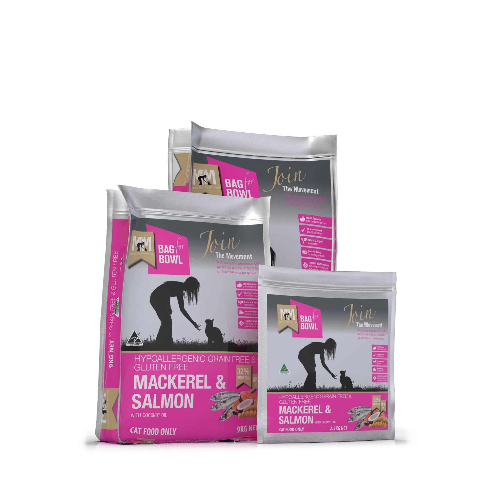 Meals for Meows Grain Free Mackerel and Salmon Dry Cat Food 2.5kg - Image 5