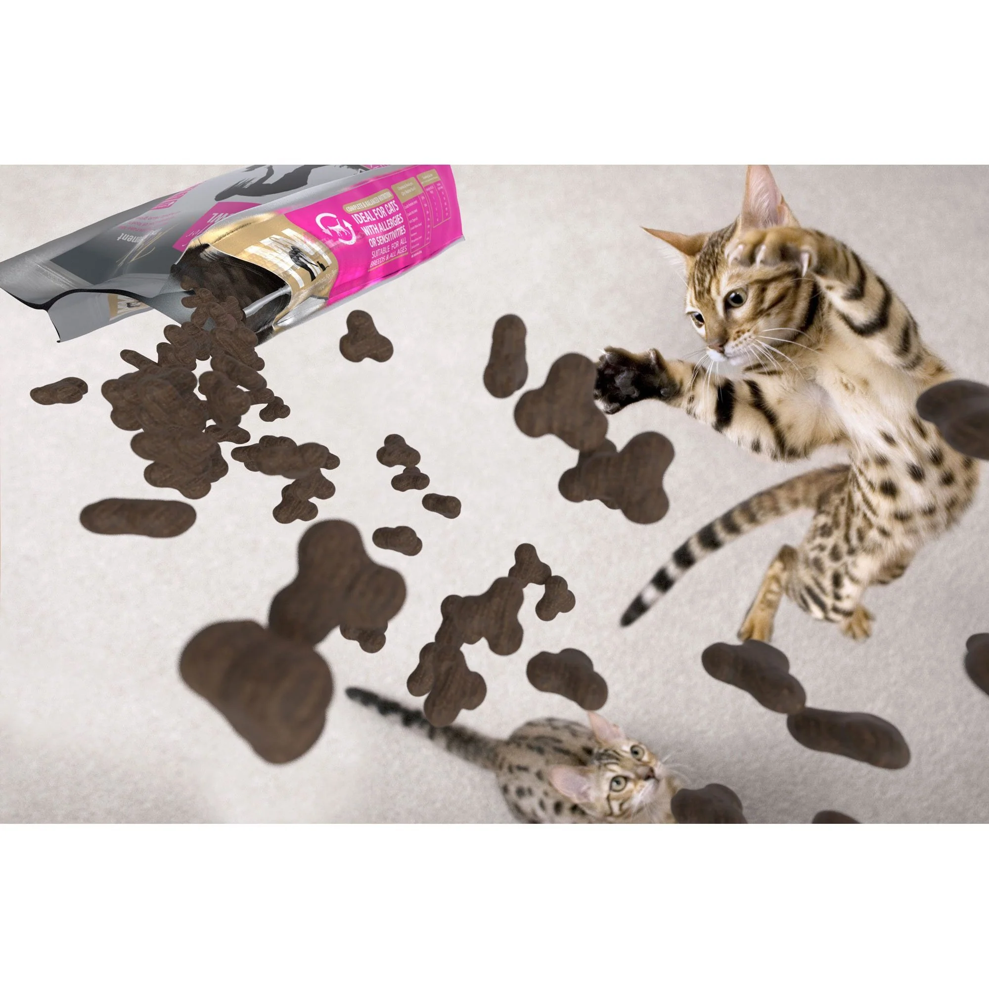 Meals for Meows Grain Free Mackerel and Salmon Dry Cat Food 9kg - Image 4