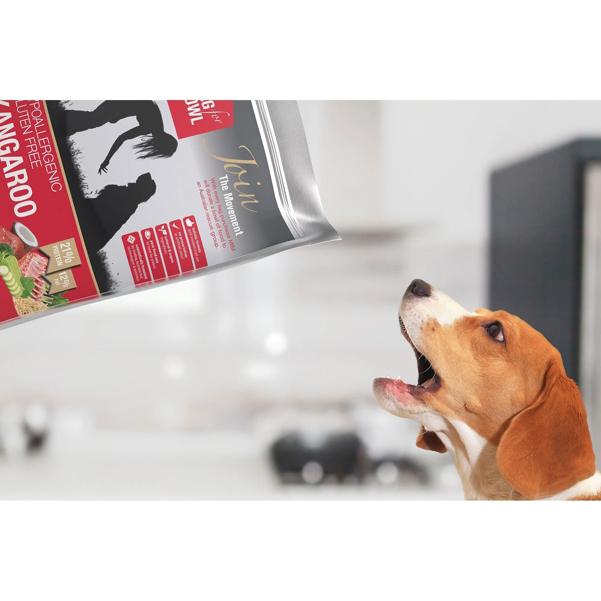 Meals for Mutts Kangaroo and Lamb Dry Dog Food 9kg - Image 4