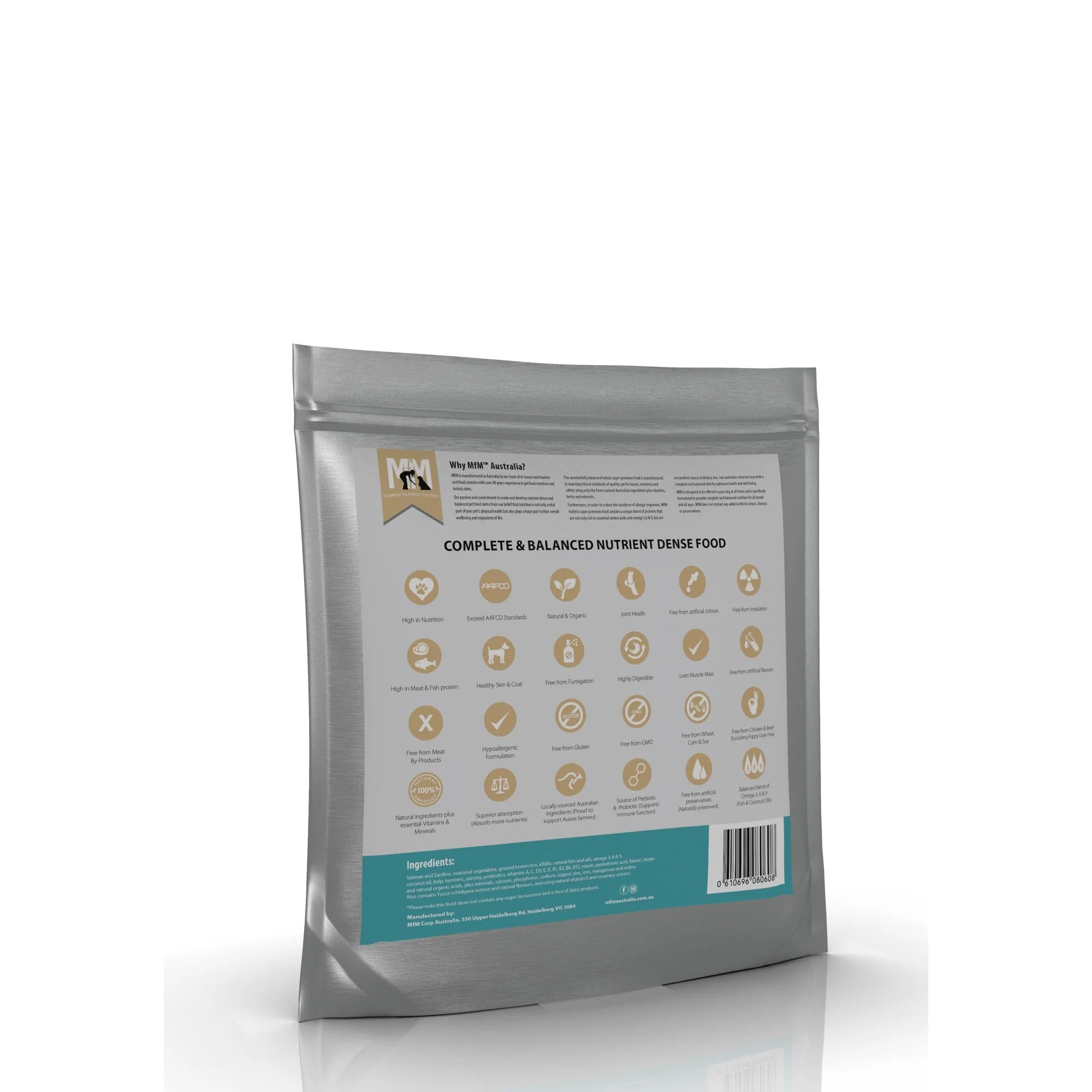 Meals for Mutts Salmon and Sardine Dry Dog Food 2.5kg - Image 2