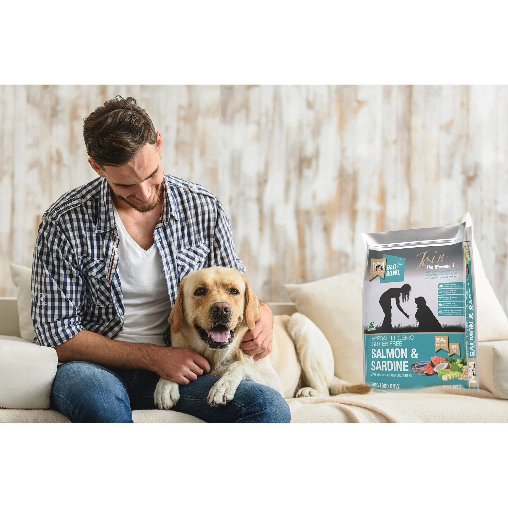 Meals for Mutts Salmon and Sardine Dry Dog Food 2.5kg - Image 4