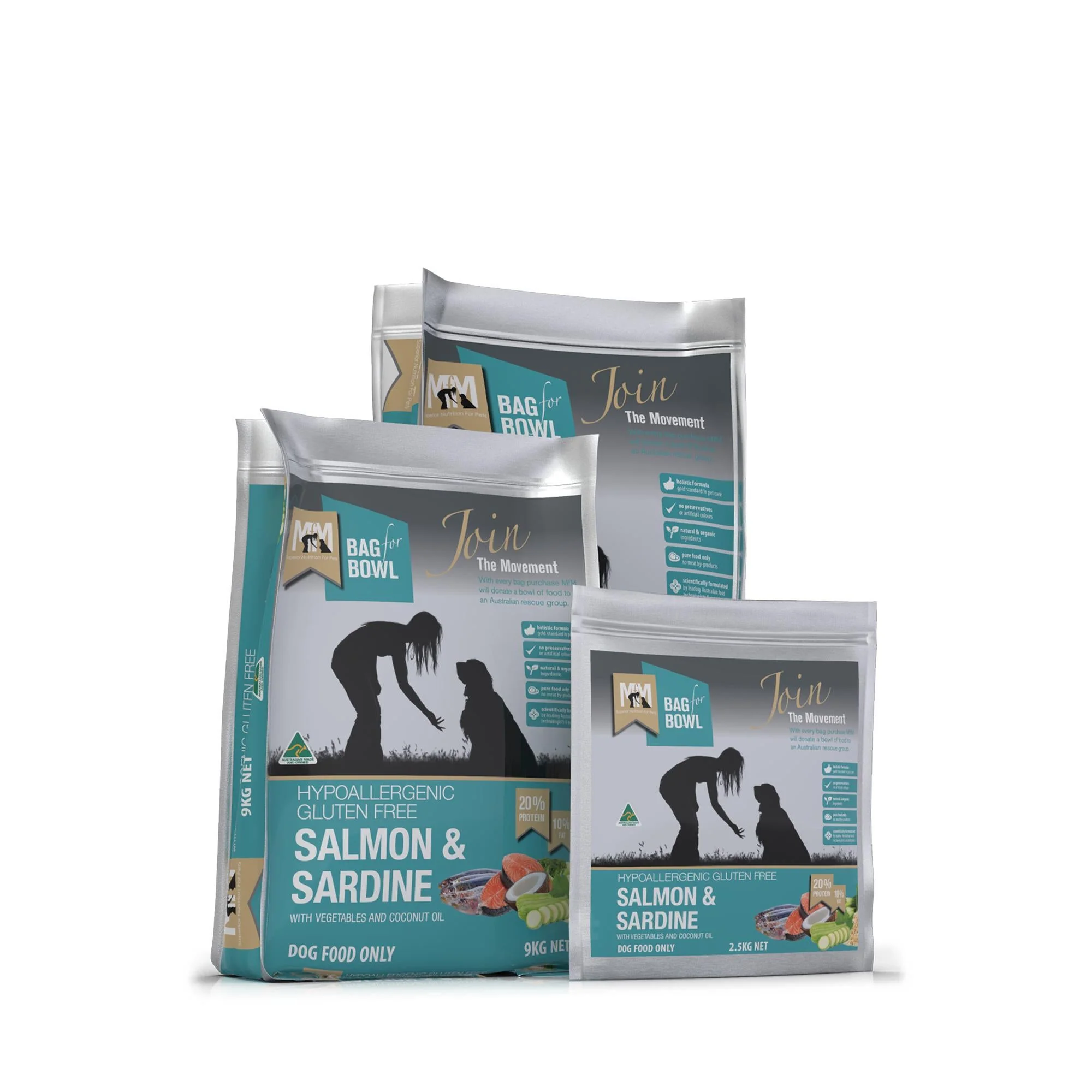 Meals for Mutts Salmon and Sardine Dry Dog Food 2.5kg - Image 5