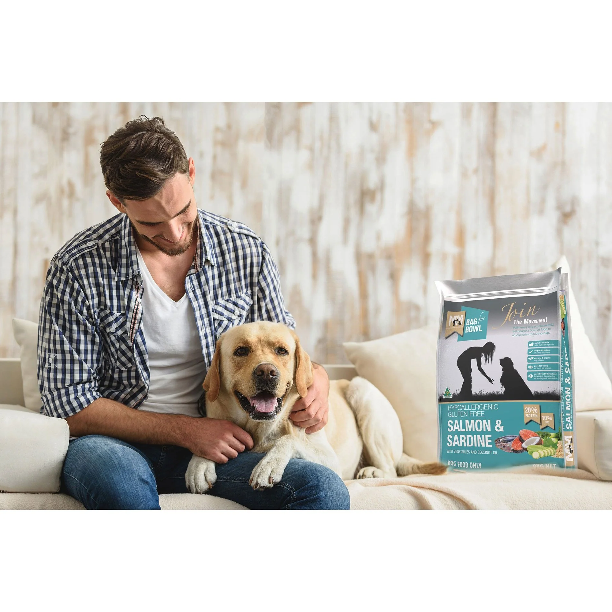 Meals for Mutts Salmon and Sardine Dry Dog Food 20kg - Image 4
