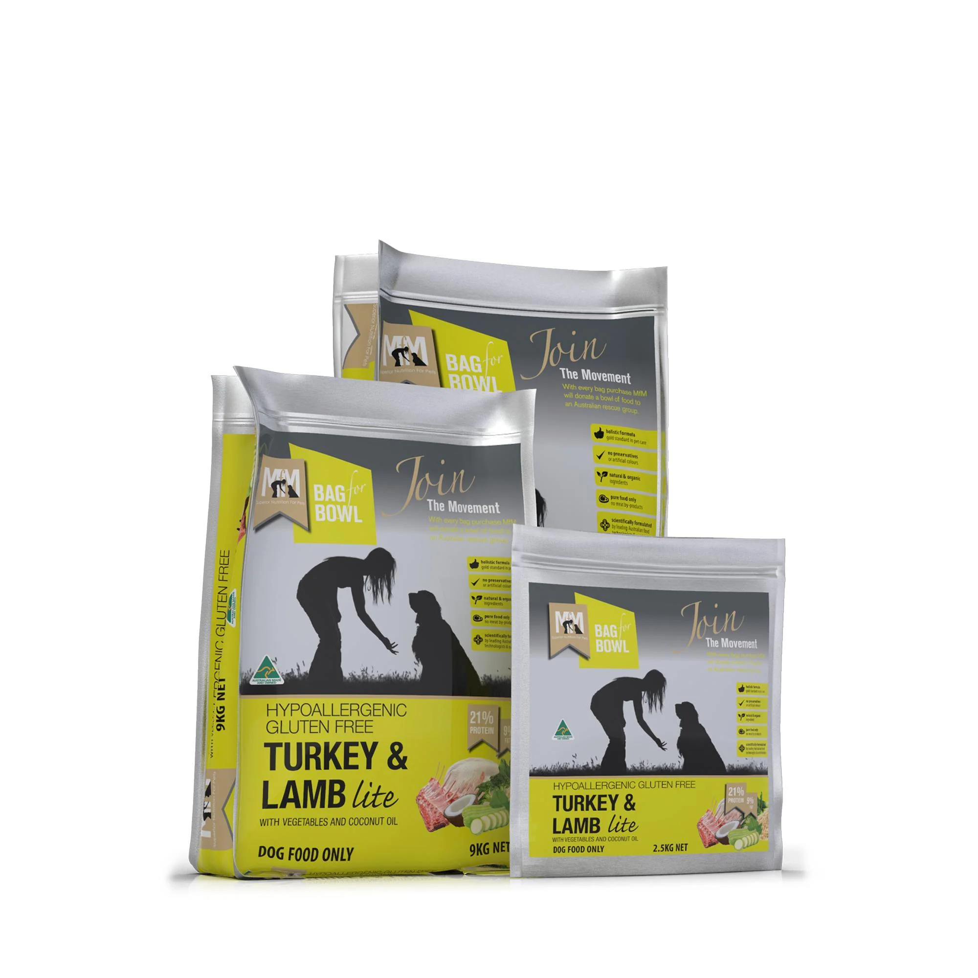 Meals for Mutts Lite Turkey and Lamb Dry Dog Food 20kg - Image 5