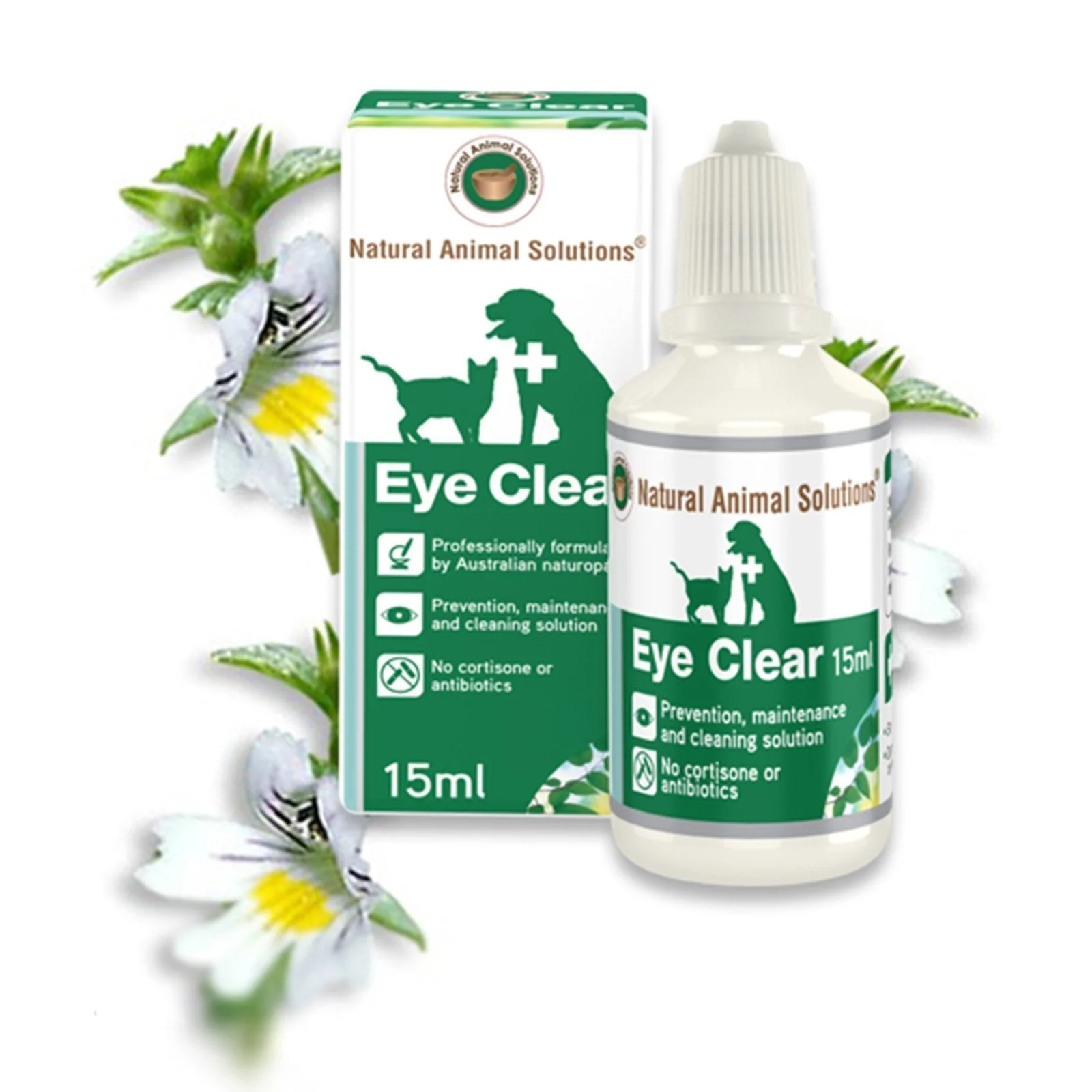 Natural Animal Solutions Eye Clear for Dogs and Cats 15ml - Image 3