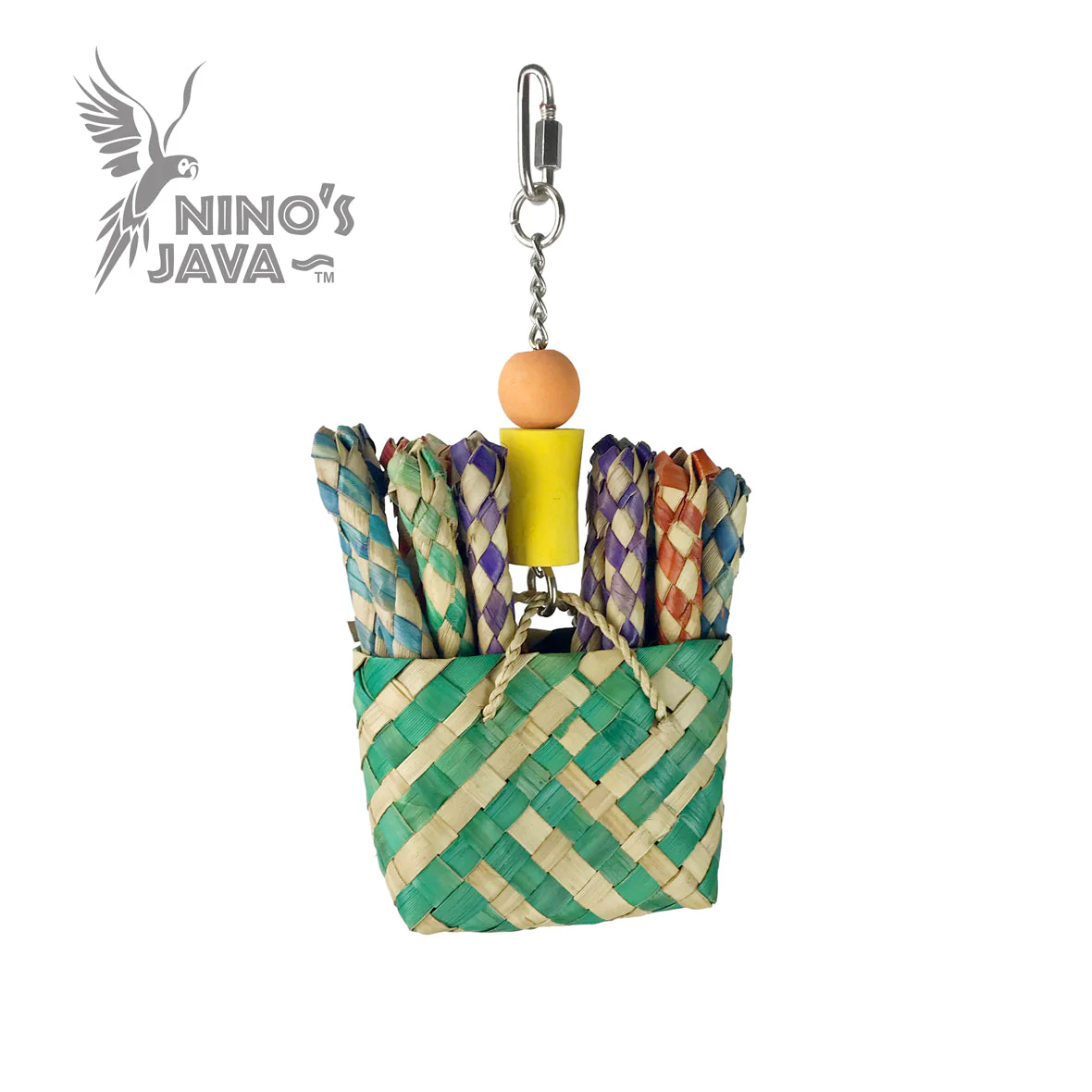 Ninos Java Foot Toy Fries for Birds - Image 6