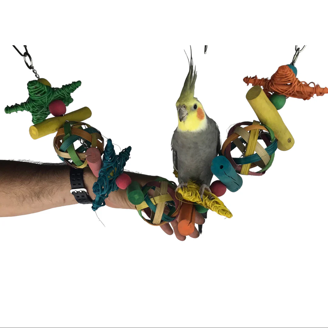 Ninos Java Garland Toy for Birds - Image 3
