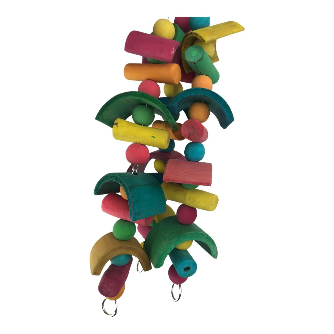 Ninos Java Half Moon Glider Toy for Birds Large - Image 2