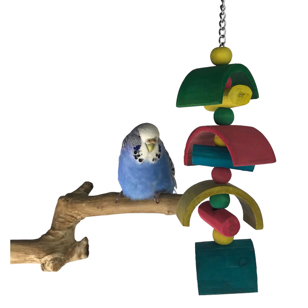 Ninos Java Half Moon Glider Toy for Birds Small - Image 4