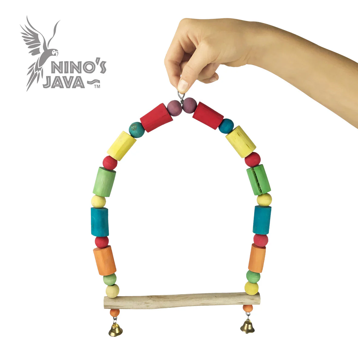 Ninos Java Rainbow Swing for Birds - Image 5