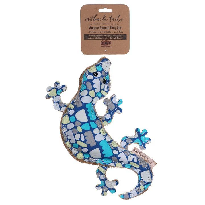 Outback Tails Canvas Dog Toy Gary the Goanna* - Image 3