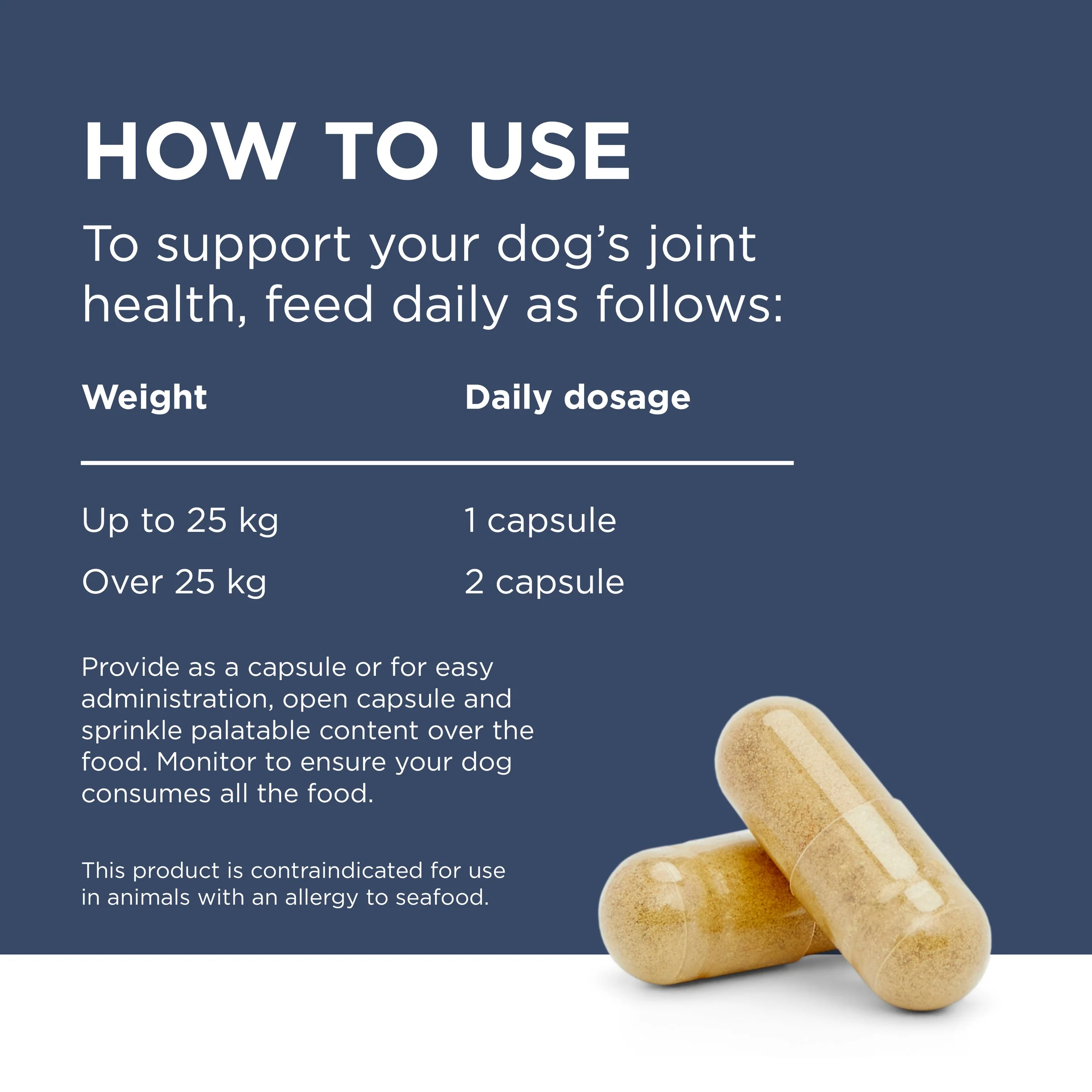 PAW by Blackmores Osteosupport Joint Care Powder Capsules for Dogs 80 Pack - Image 4