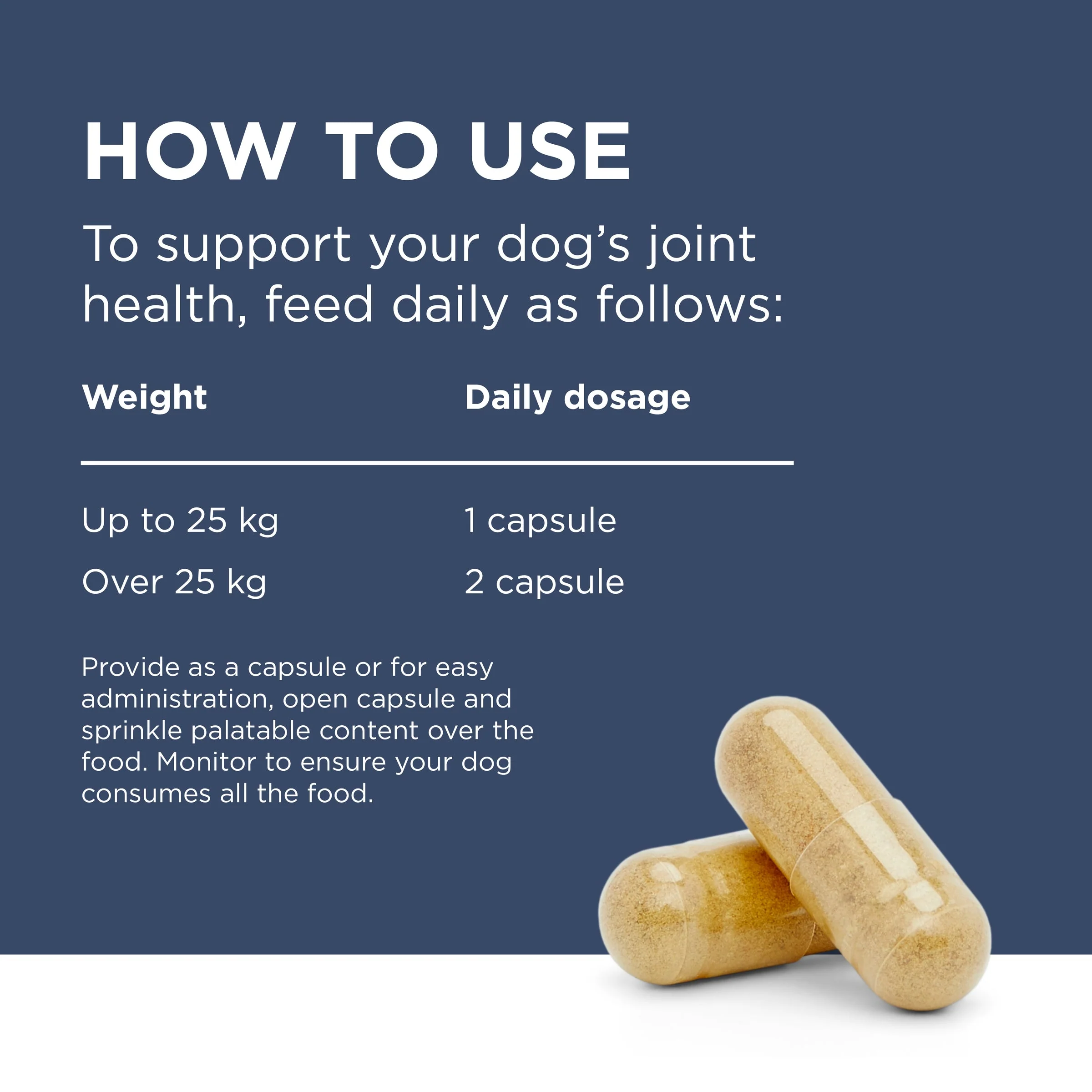 PAW by Blackmores Osteosupport Joint Care Powder Capsules for Dogs 150 Pack - Image 4