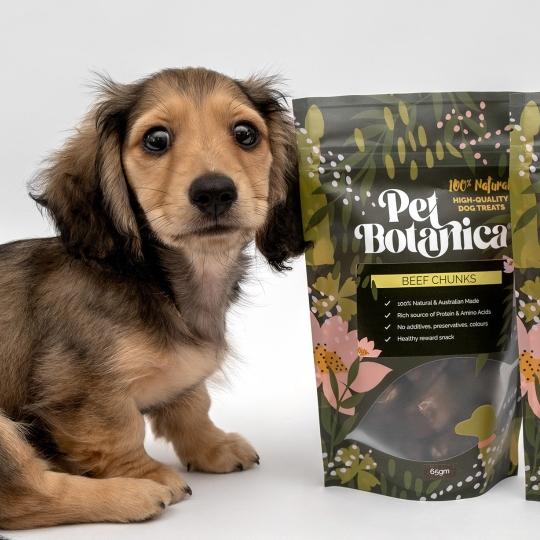 Pet Botancia Beef Lung Chunks Dog Treats 65g - Image 2