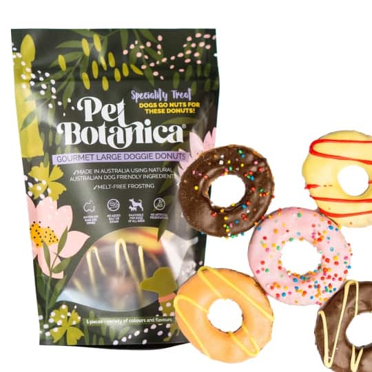 Pet Botanica Gourmet Doggy Donuts Large Dog Treats 5 Pack - Image 2