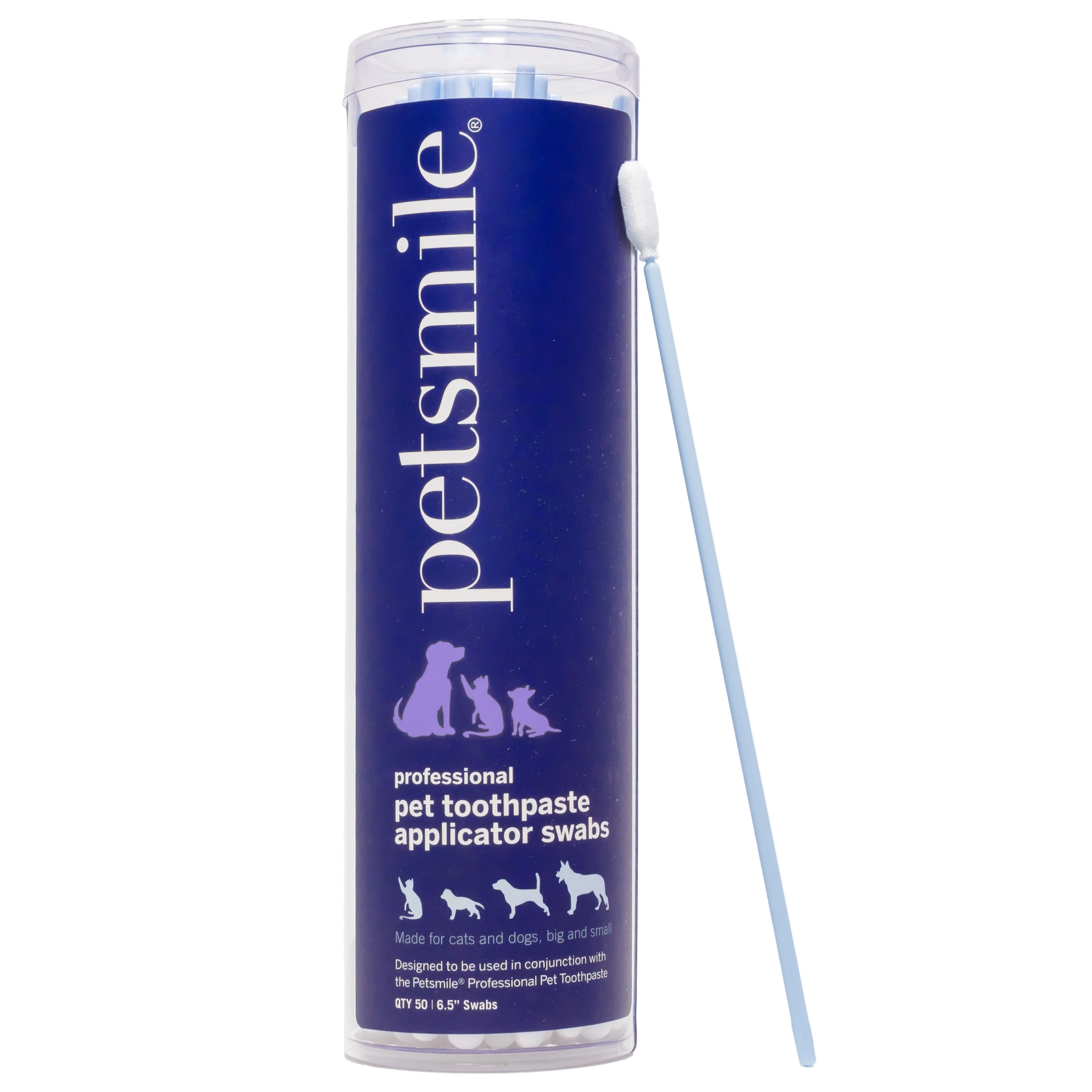 Petsmile Professional Toothpaste Applicator Swabs for Dogs and Cats 50 Pack - Image 3