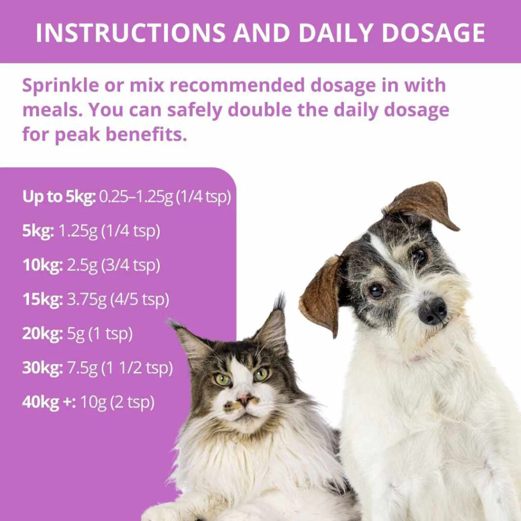 PetWell Thrive Immune Support Formula for Dogs and Cats 125g - Image 4