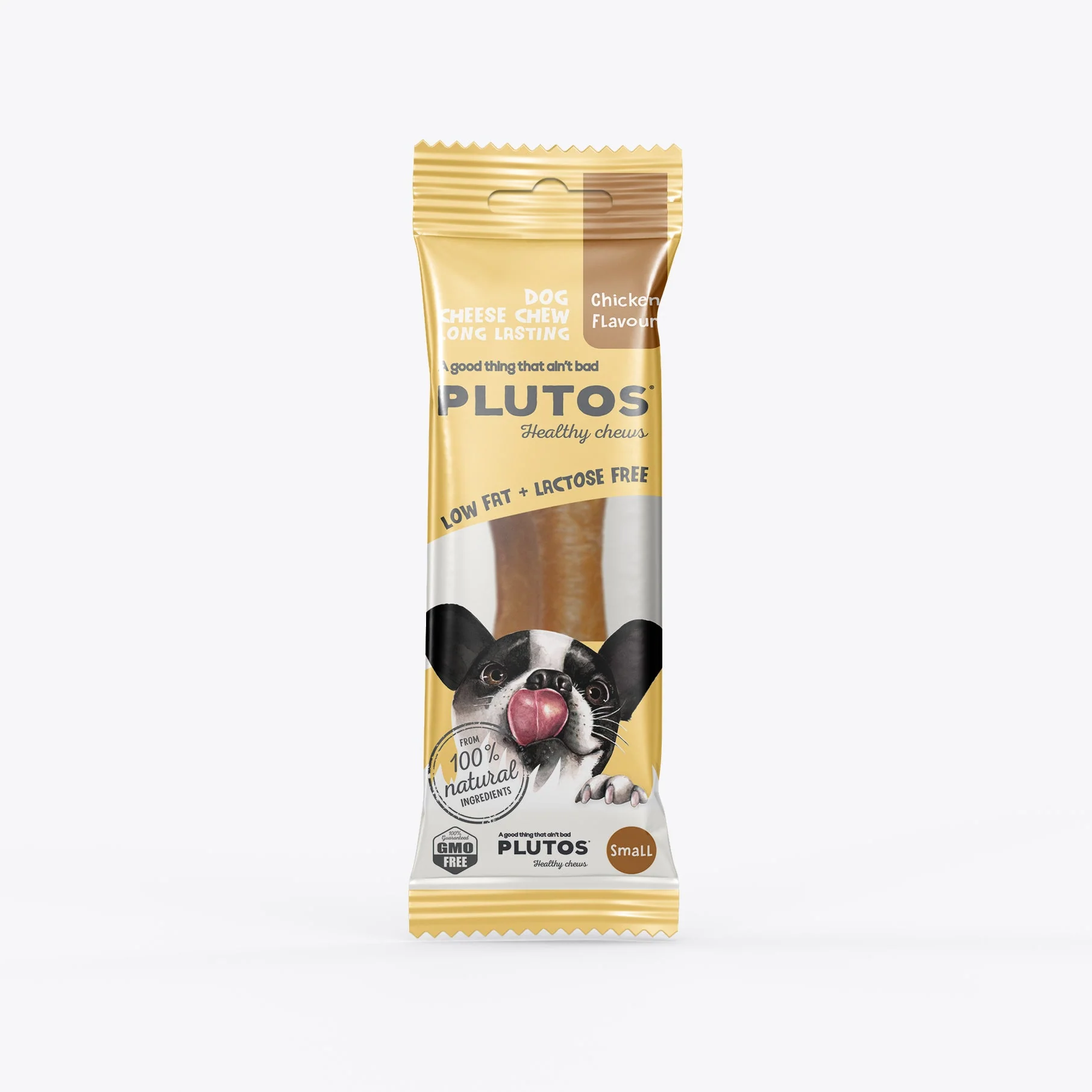 Plutos Cheese and Chicken Chew Dog Treat Small 24 Pack - Image 2
