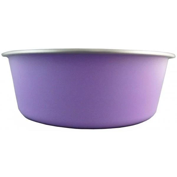 Delisio Design Stainless Steel Dog Bowl Purple Large