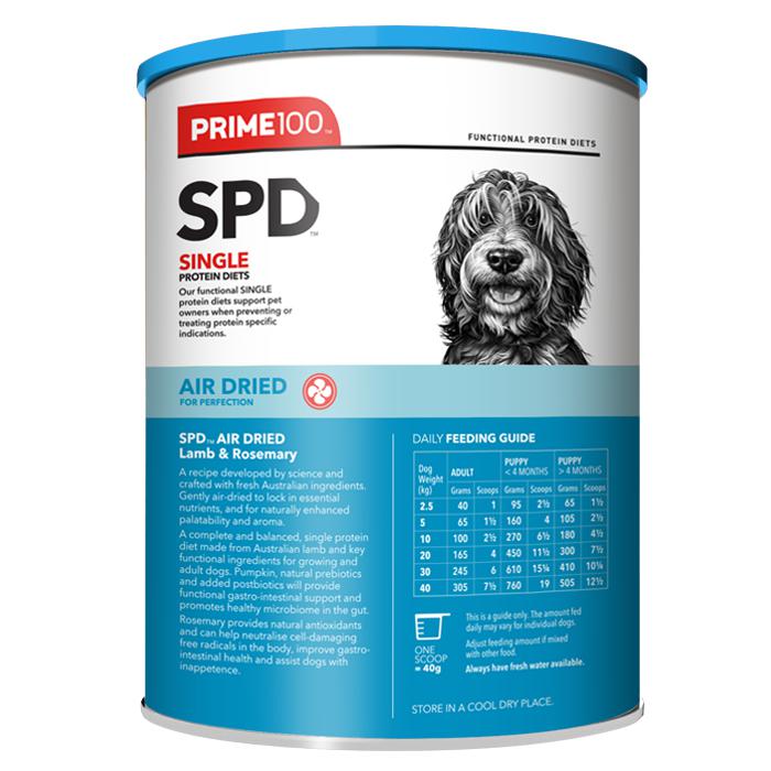 Prime 100 SPD Air Lamb and Rosemary Dog Food 600g - Image 3