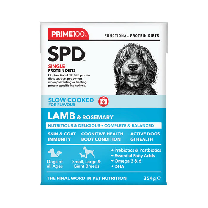 Prime 100 Slow Cooked Lamb and Rosemary Dog Food 354g - Image 5