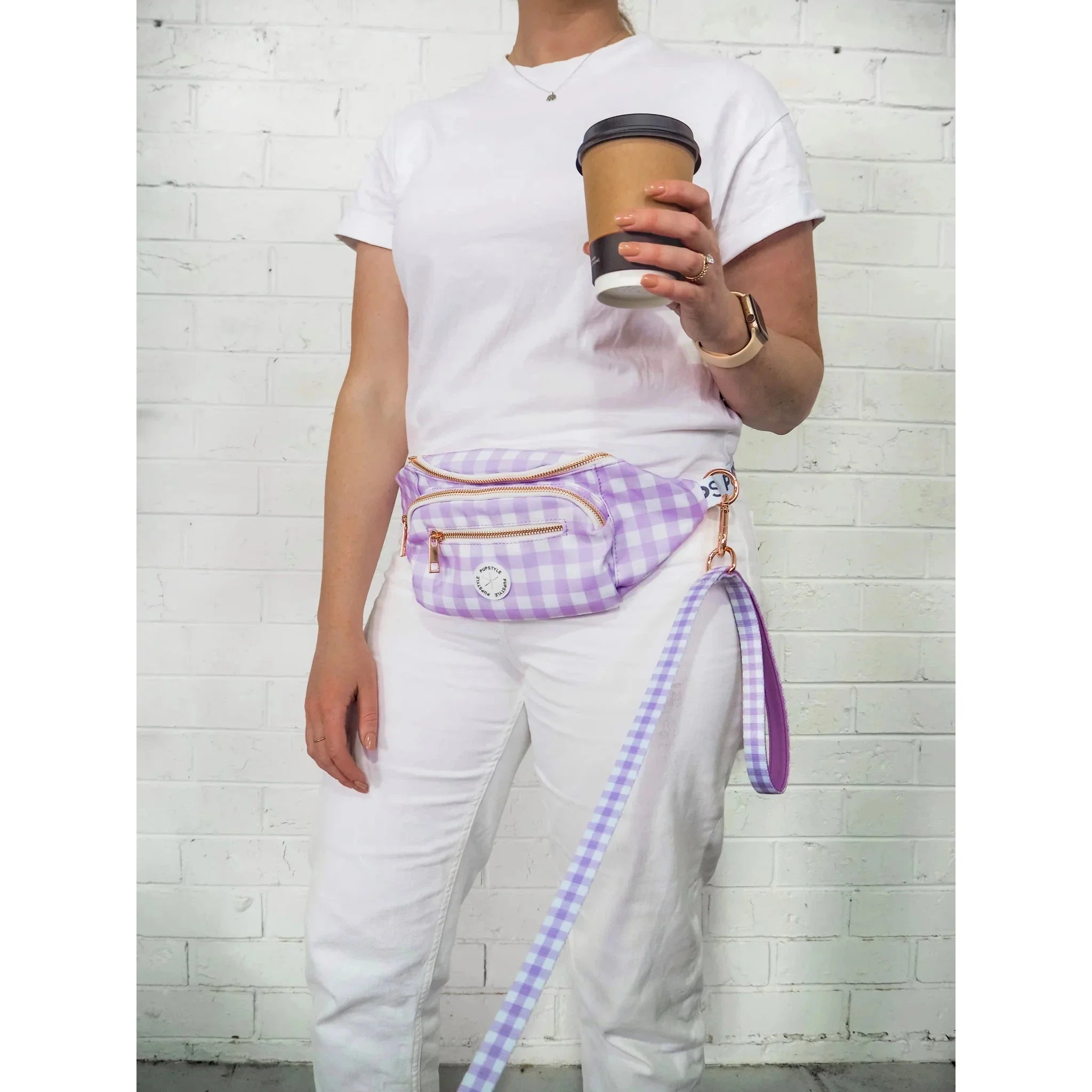 Pupstyle Suburban Collection Berry Milkshake Parent Bum Bag - Image 7