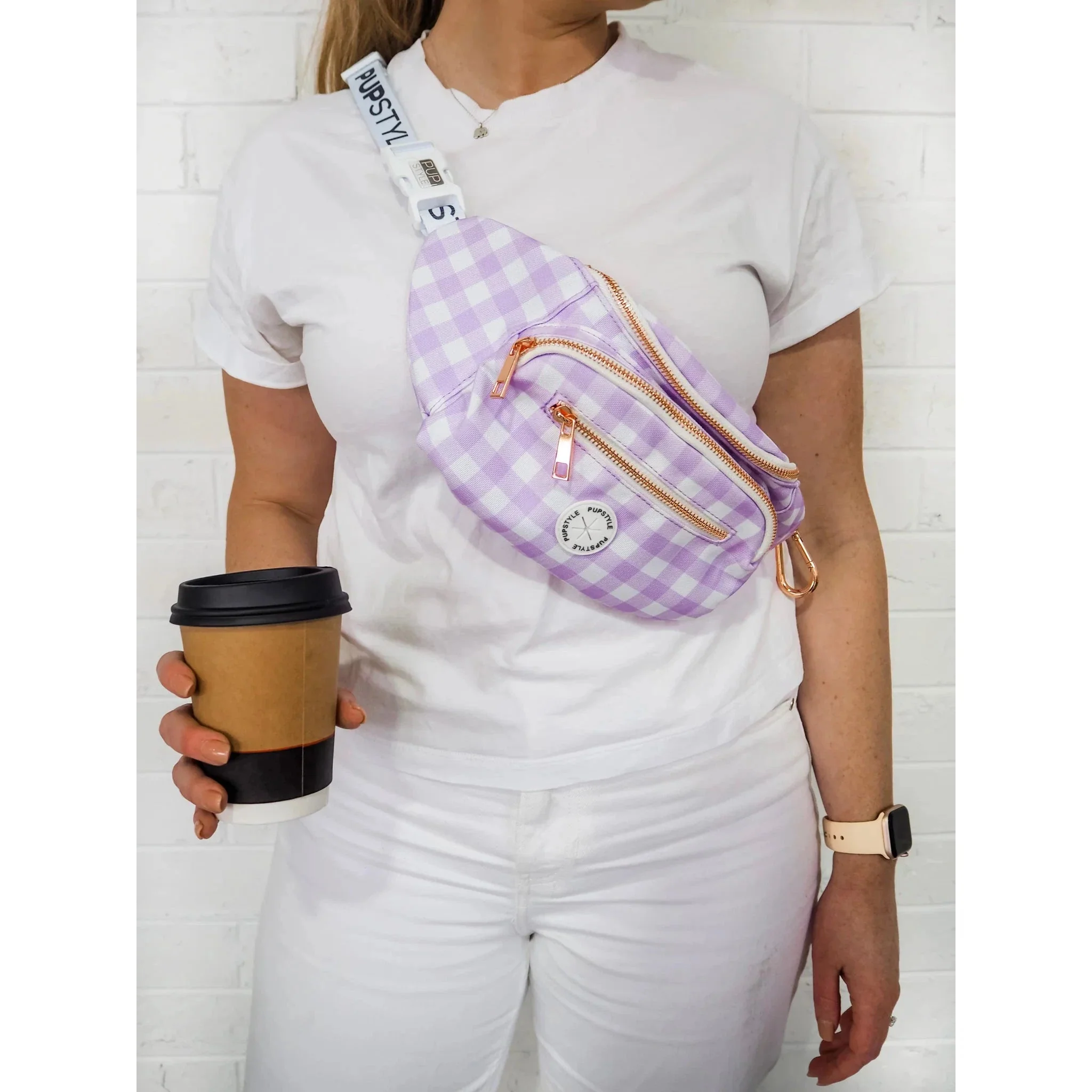 Pupstyle Suburban Collection Berry Milkshake Parent Bum Bag - Image 8