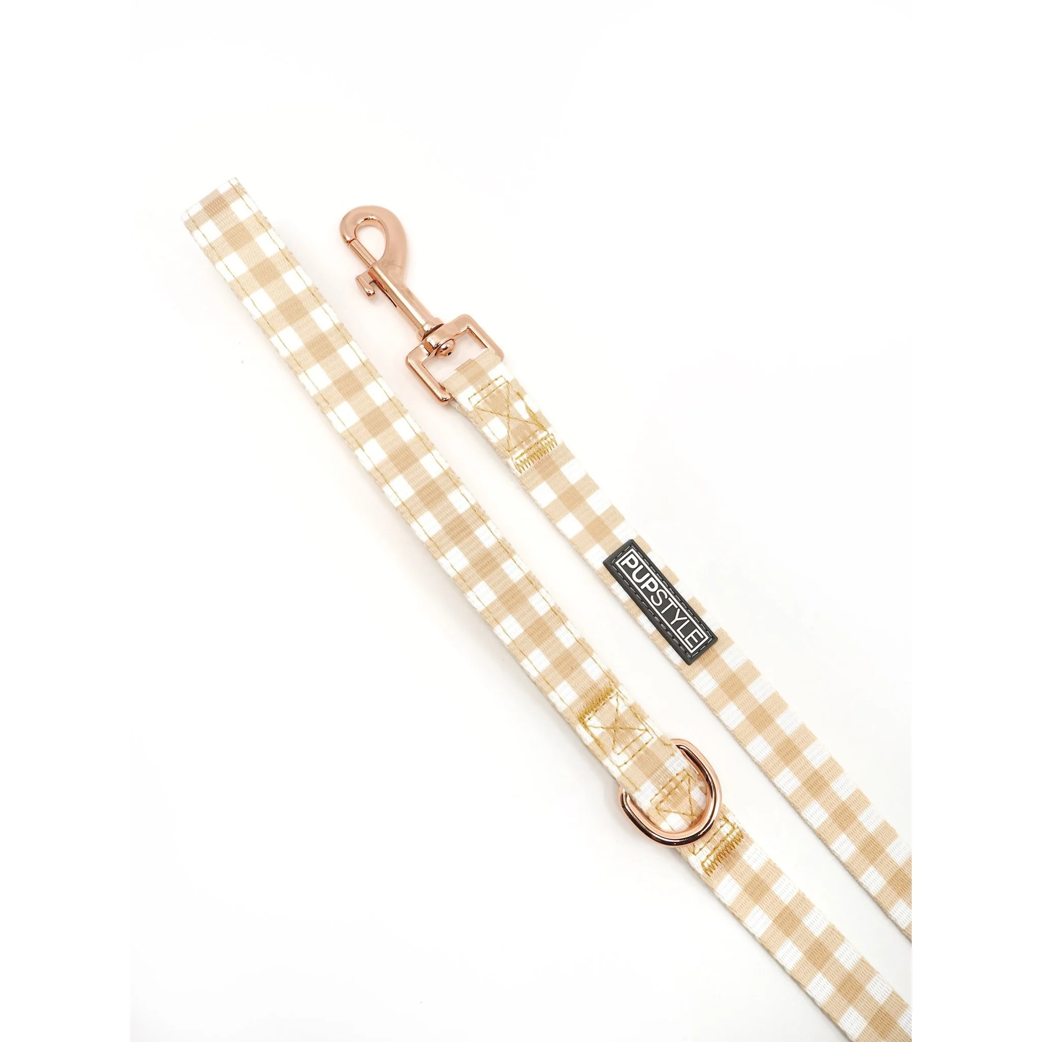 Pupstyle Suburban Creme Brulee Dog Lead - Image 2