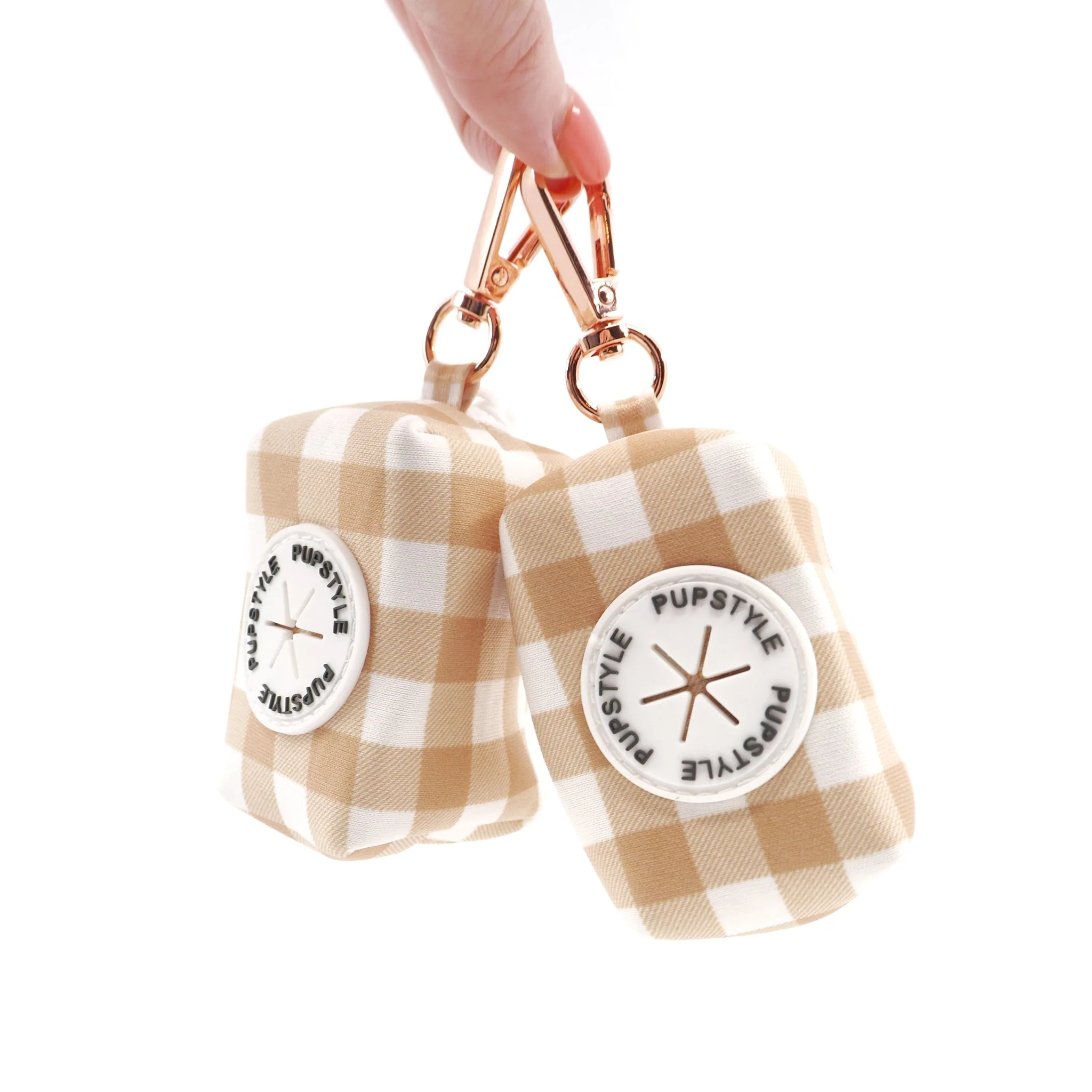 Pupstyle Suburban Creme Brulee Dog Poop Bag Holder - Image 3
