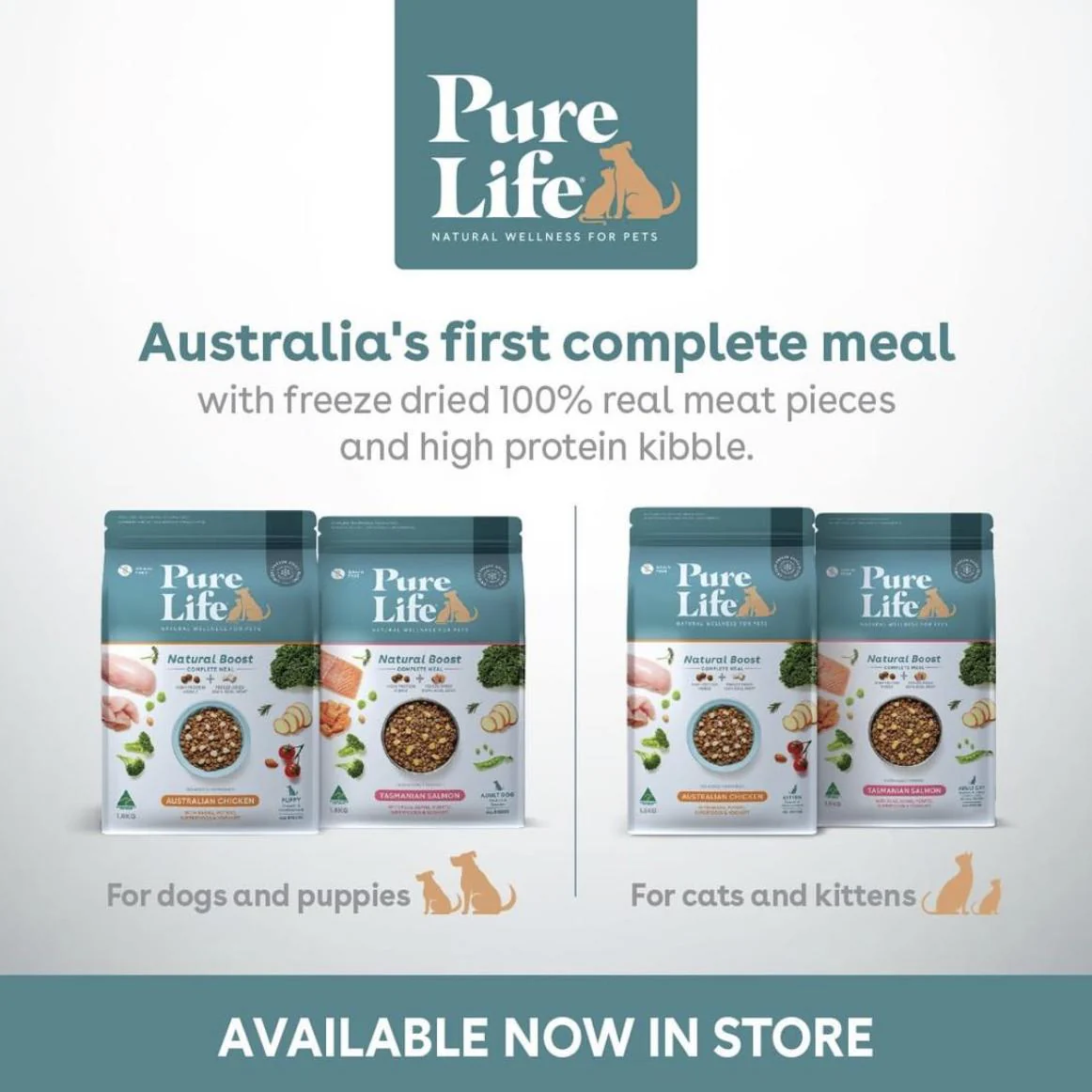 Pure Life Natural Boost Salmon Dry Dog Food 8kg - Image 8