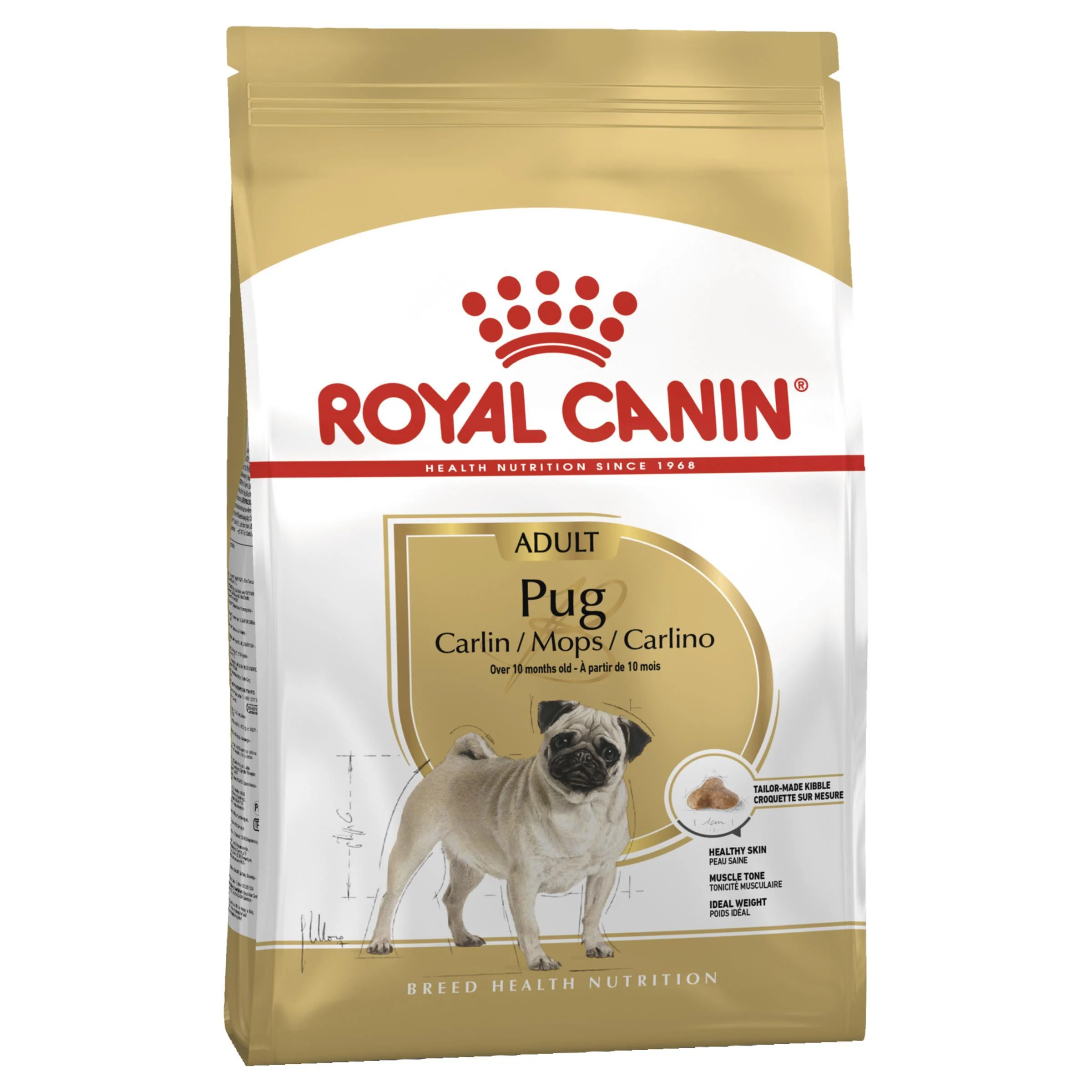 Royal Canin Dog Pug Adult Dry Food 3kg