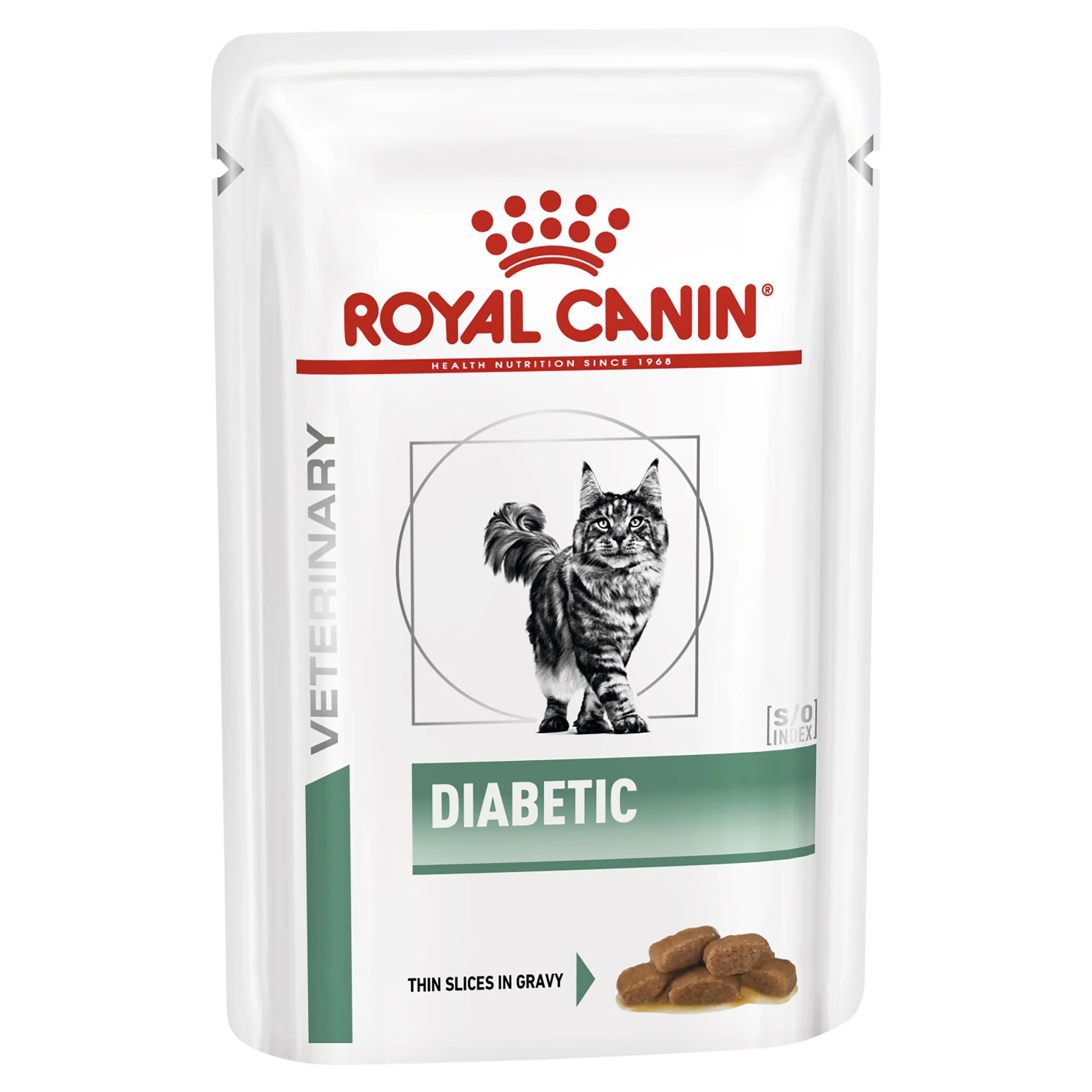 Royal Canin Veterinary Diet Cat Diabetic Wet Food Pouches 85g x 12 - Image 2