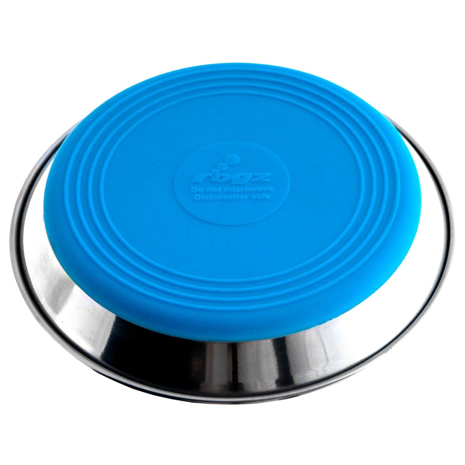 Rogz Anchovy Stainless Steel Cat Bowl Blue - Image 2