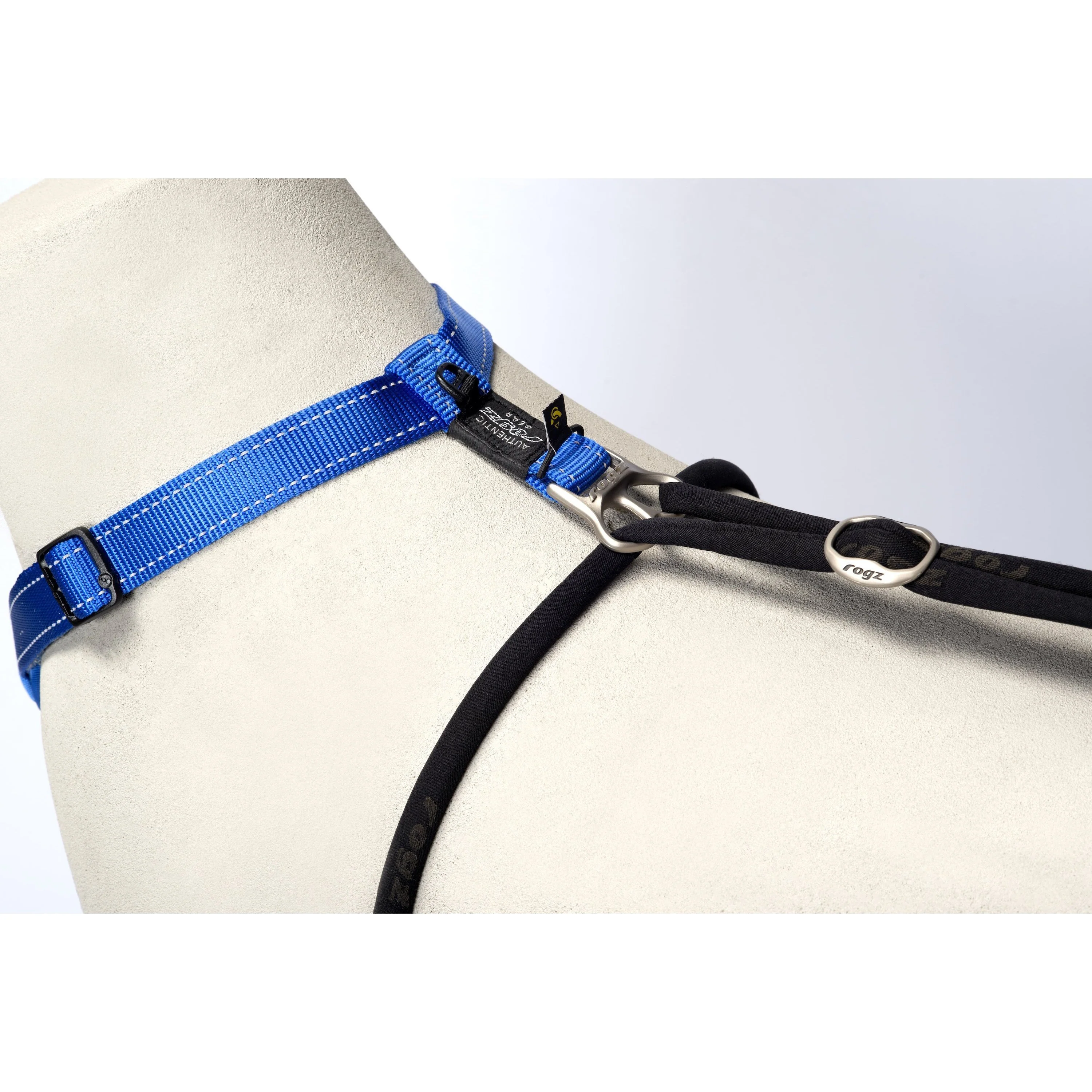 Rogz Control Stop Pull Dog Harness Blue Large - Image 6