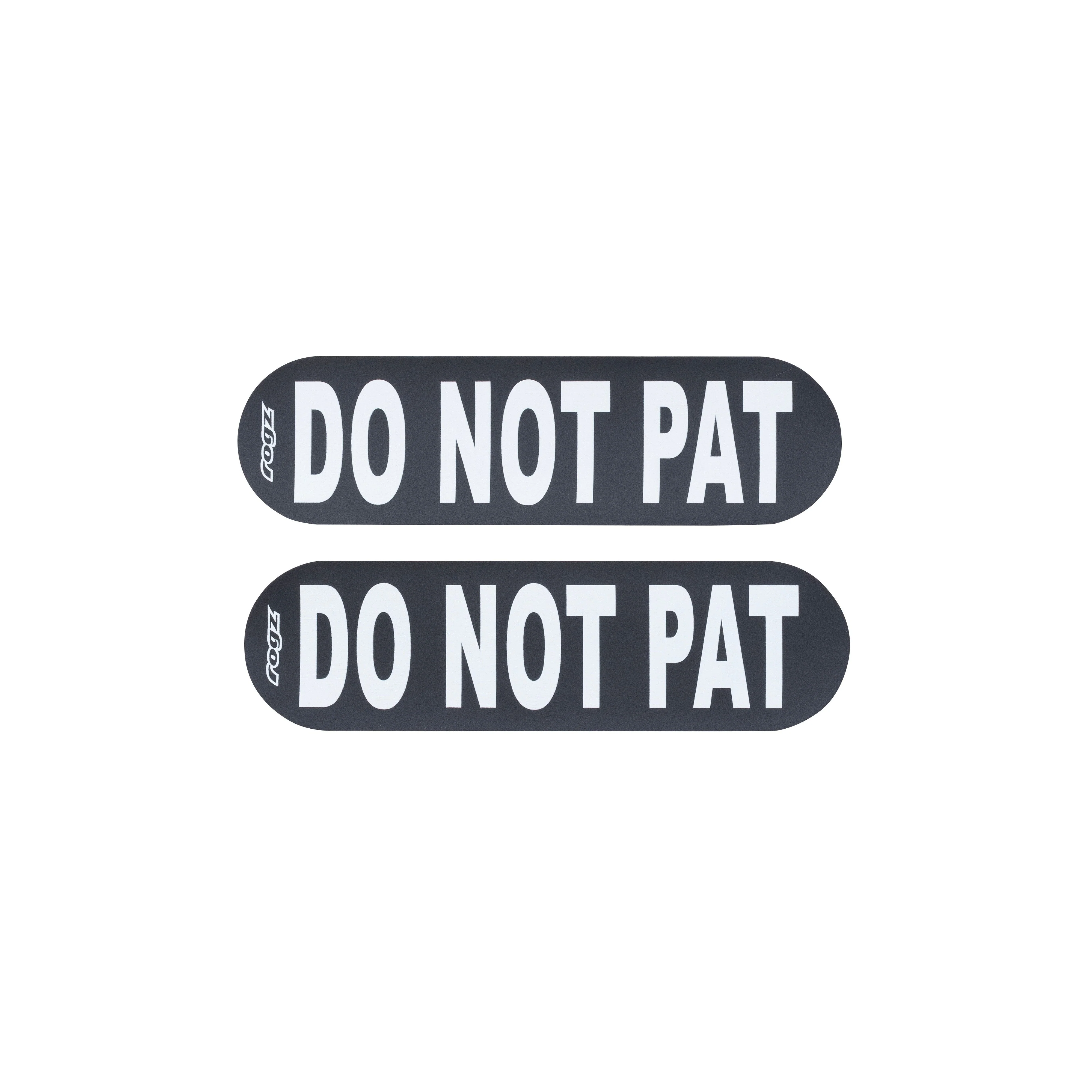 Rogz Pre-Made Badge Do Not Pat Lge - Image 2