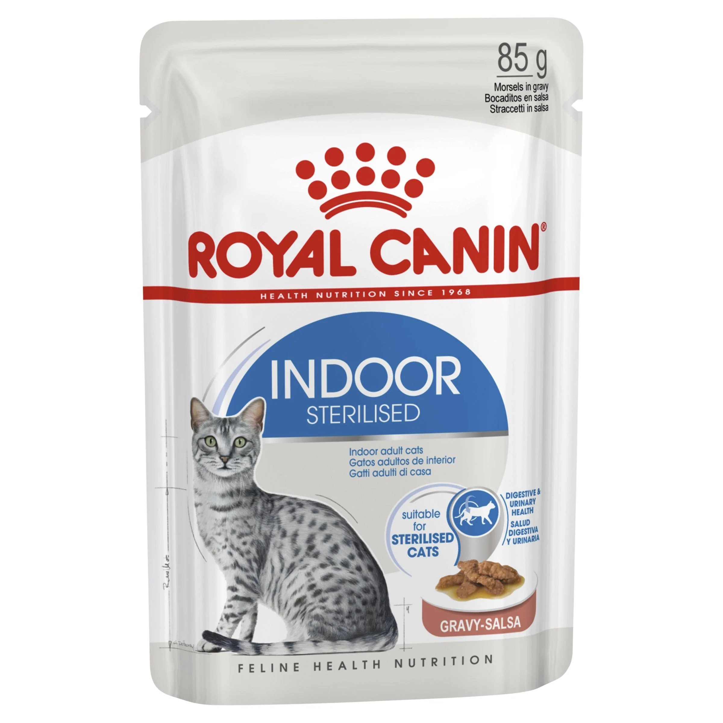 Royal Canin Cat Indoor with Gravy Wet Food Pouch 85g