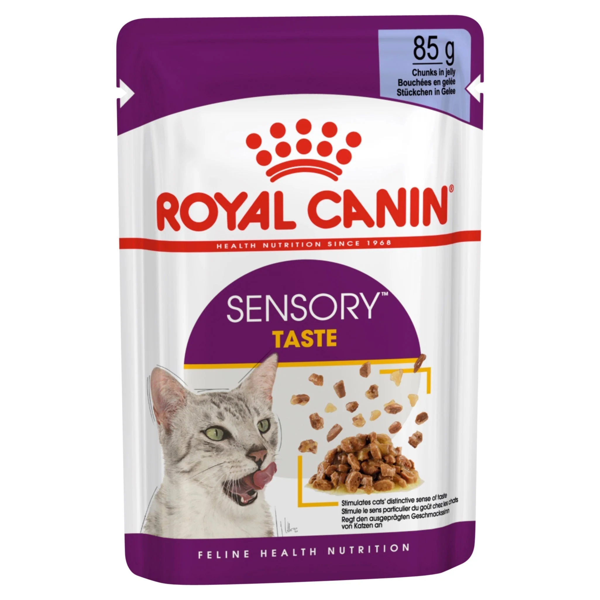 Royal Canin Cat Sensory Taste Jelly Adult Wet Food Pouches 85g x 12 - Image 2