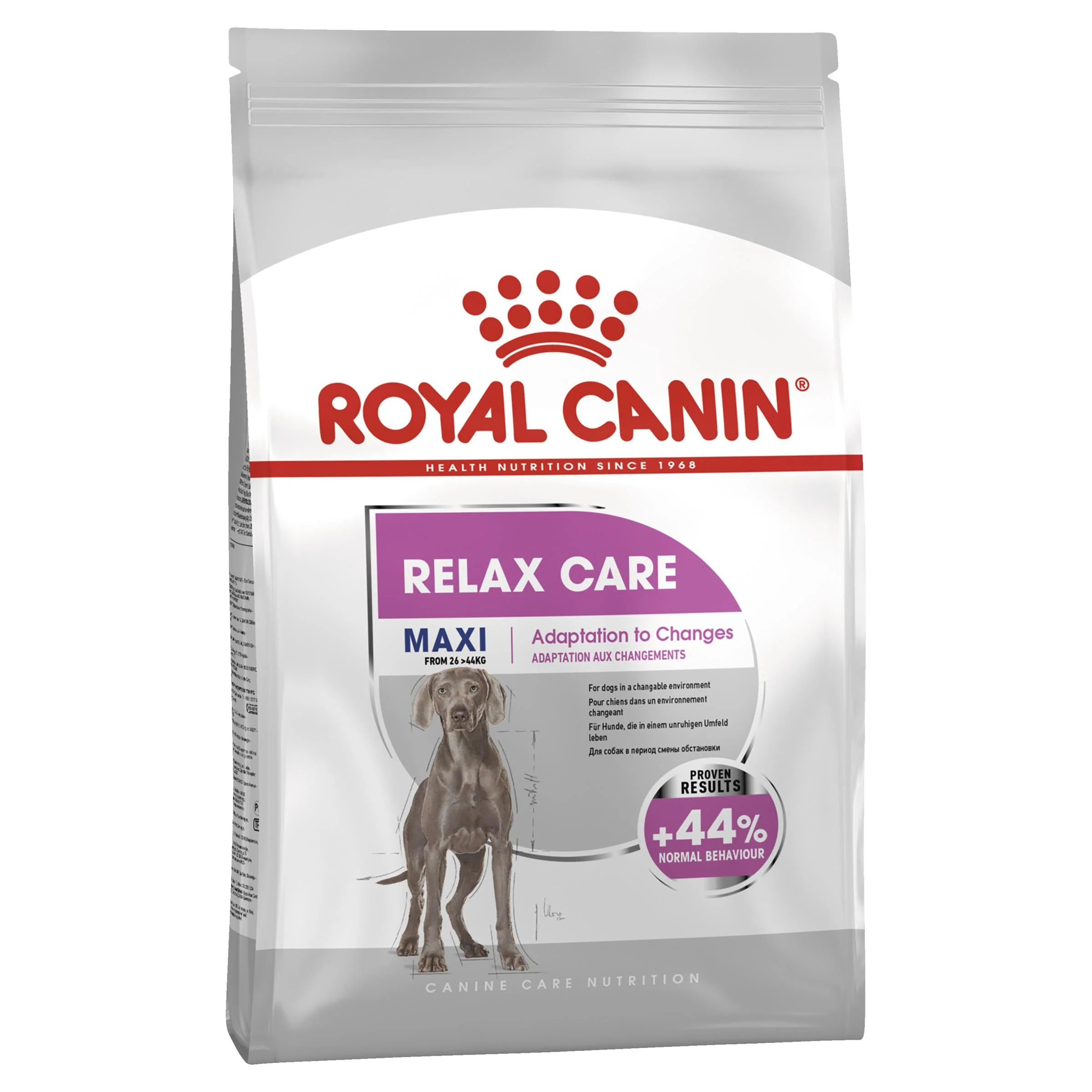 Royal Canin Dog Maxi Relax Care Adult Dry Food 9kg