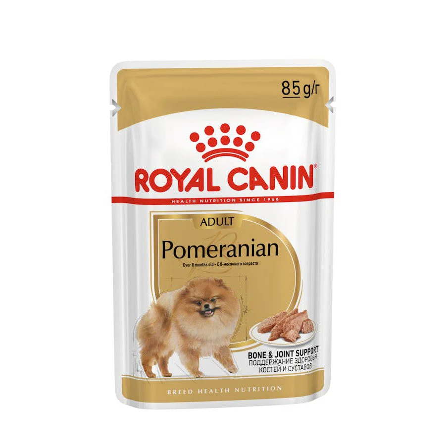 Royal Canin Dog Pomeranian Adult Wet Food Pouch 85g x 12 - Image 2