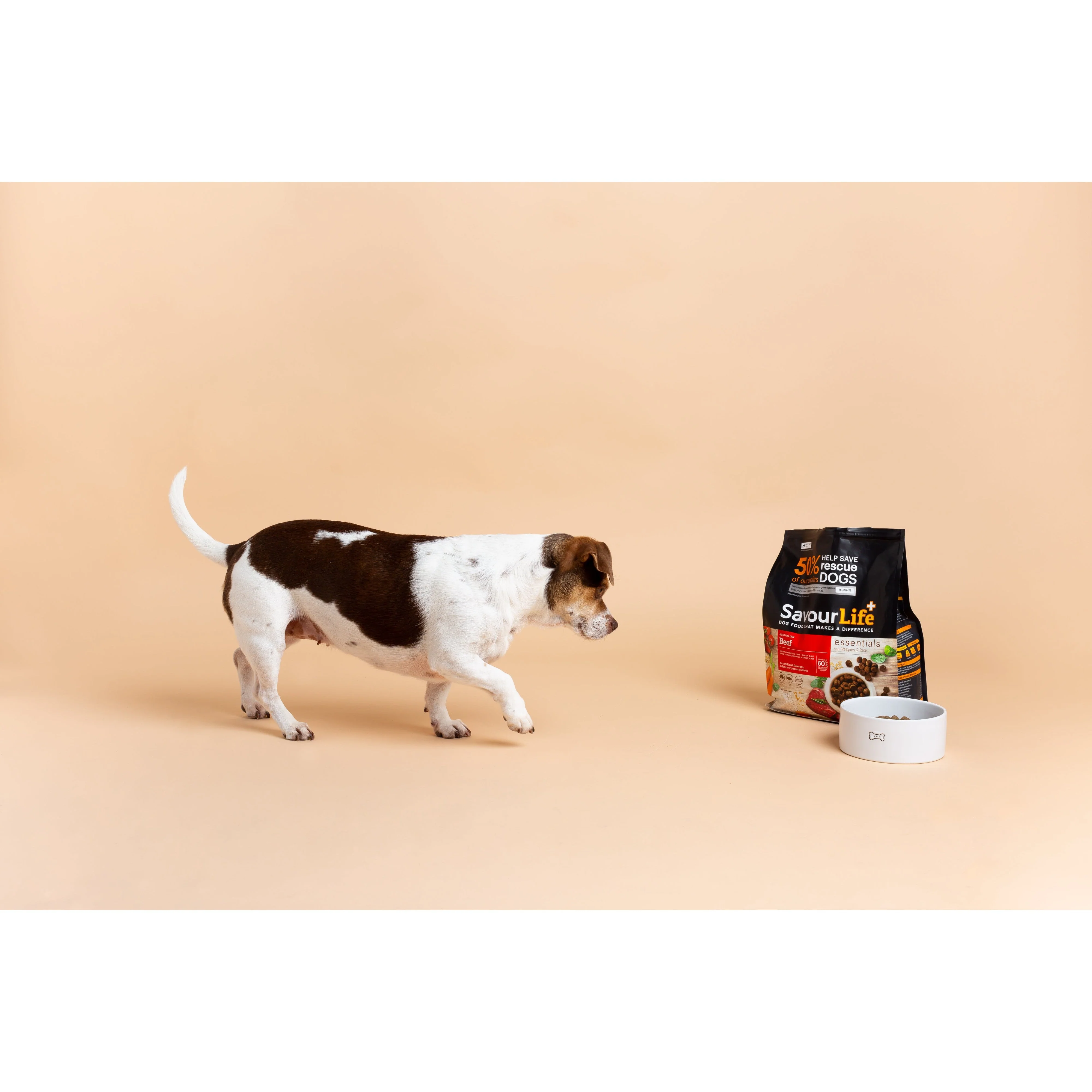 Savourlife Essentials Dry Dog Food Beef with Veggies & Brown Rice 3kg - Image 5